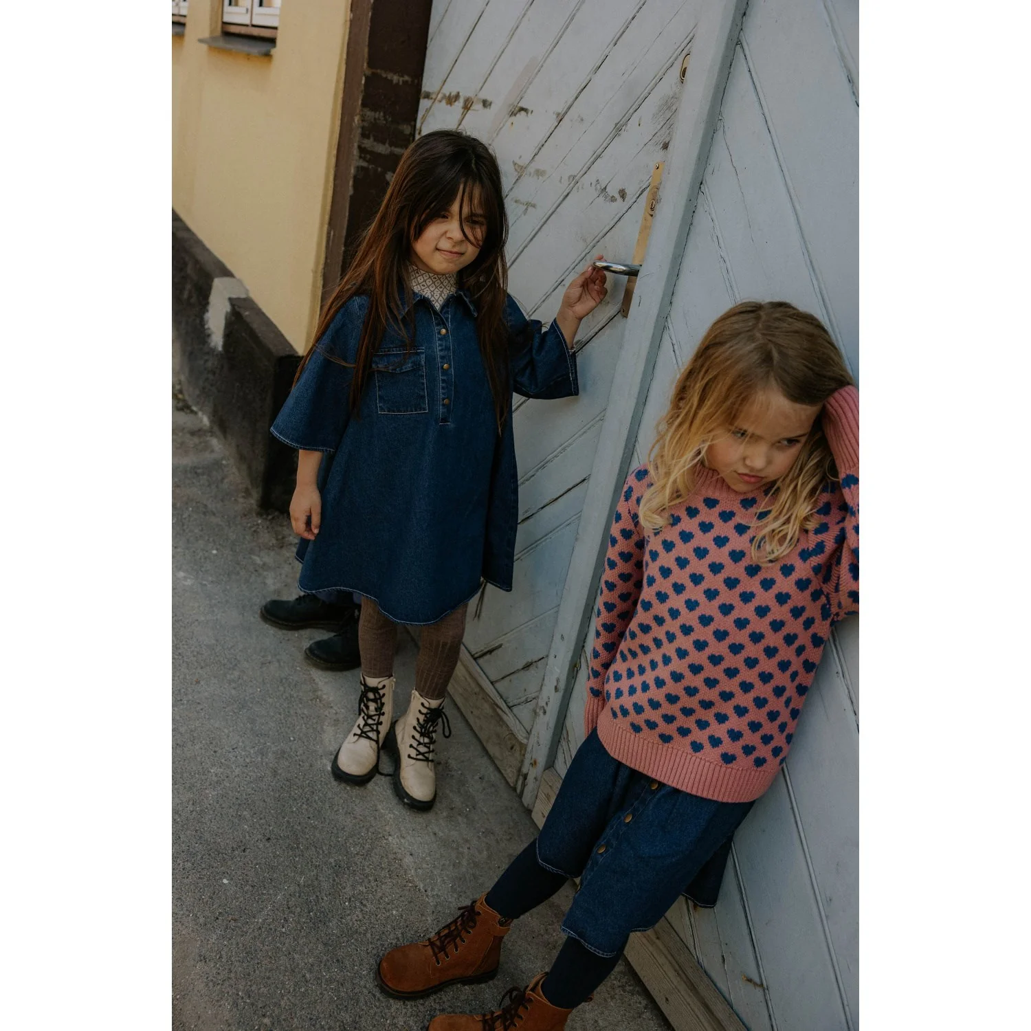 Fliink Dark Denim Blue Don Denim Skirt - Image 5