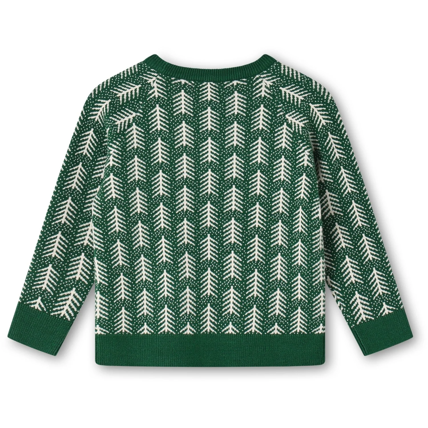 Fliink Hunter Green Benna Tree Pullover - Image 2