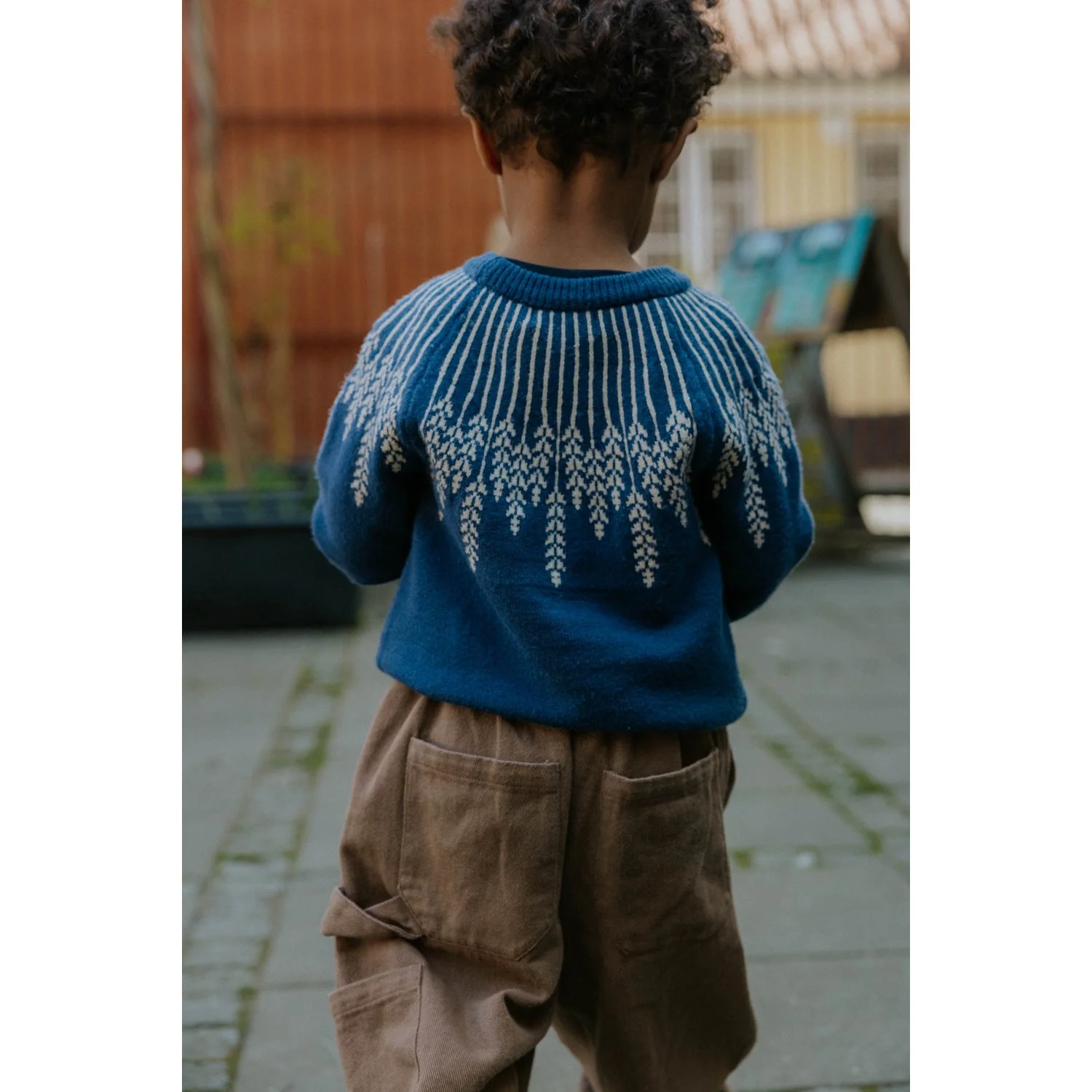 Fliink Insignia Blue Alon Leaf Pullover - Image 3