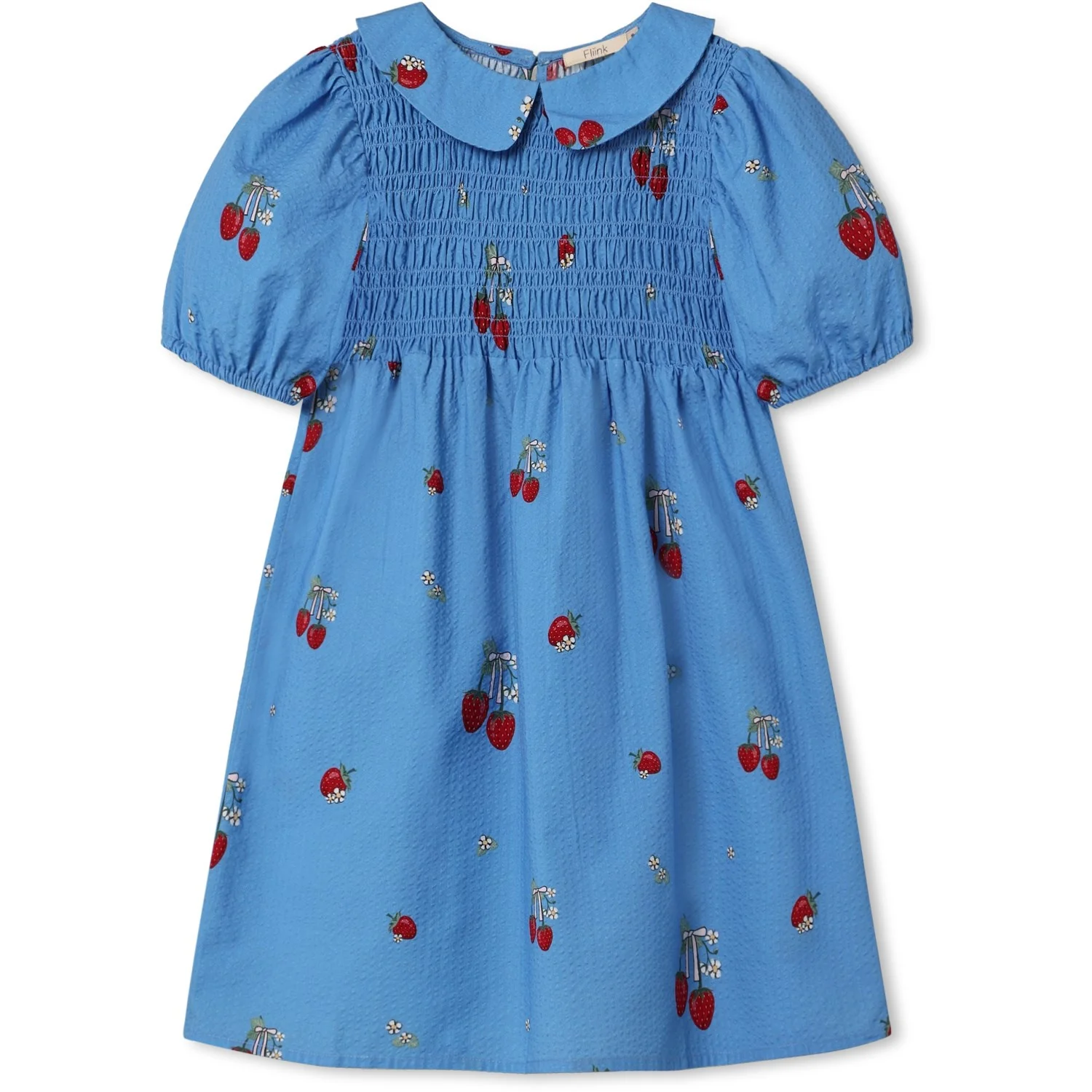 Fliink Marina Blue Aop Elma Ss Dress