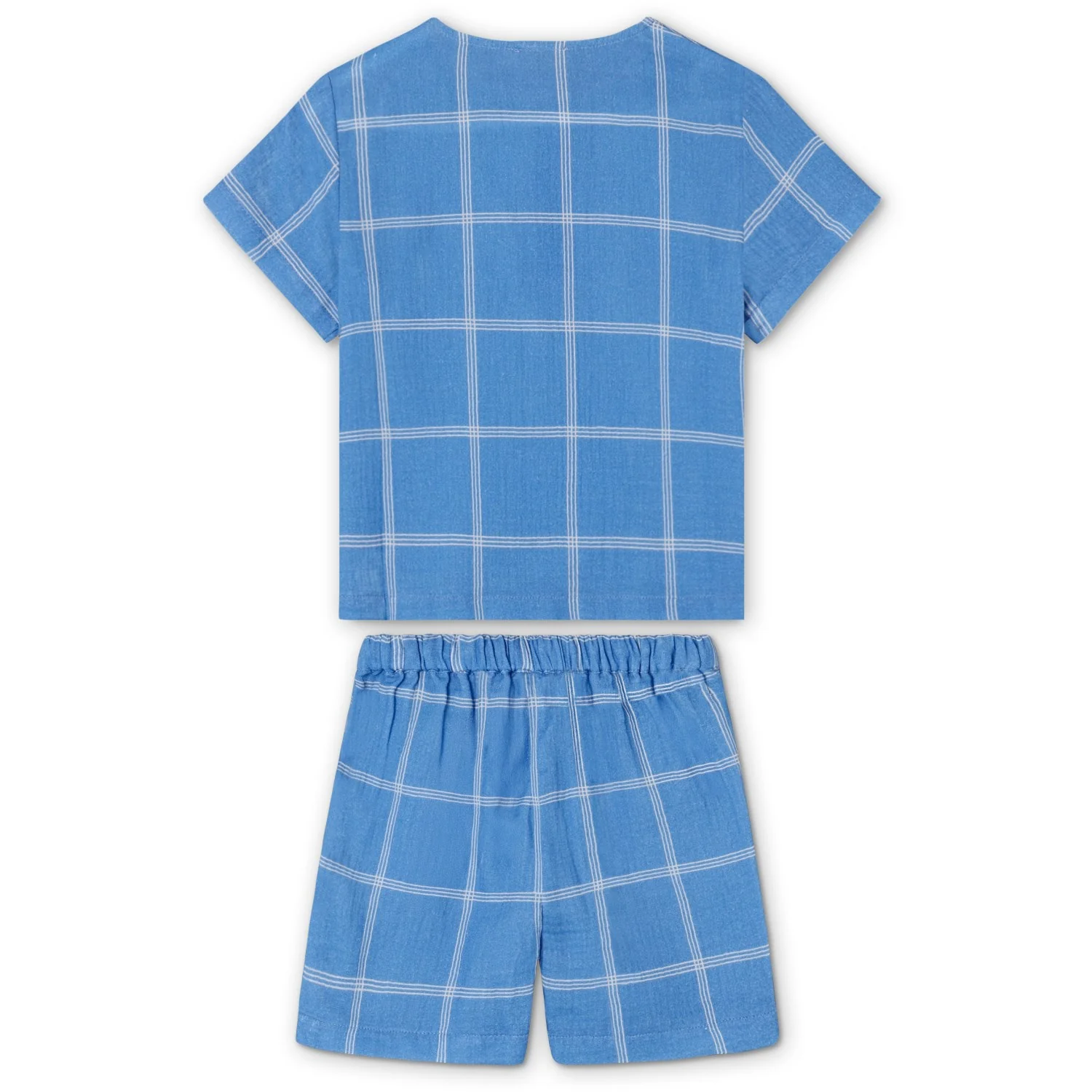 Fliink Marina Check Cha Cha Shorts Set - Image 2