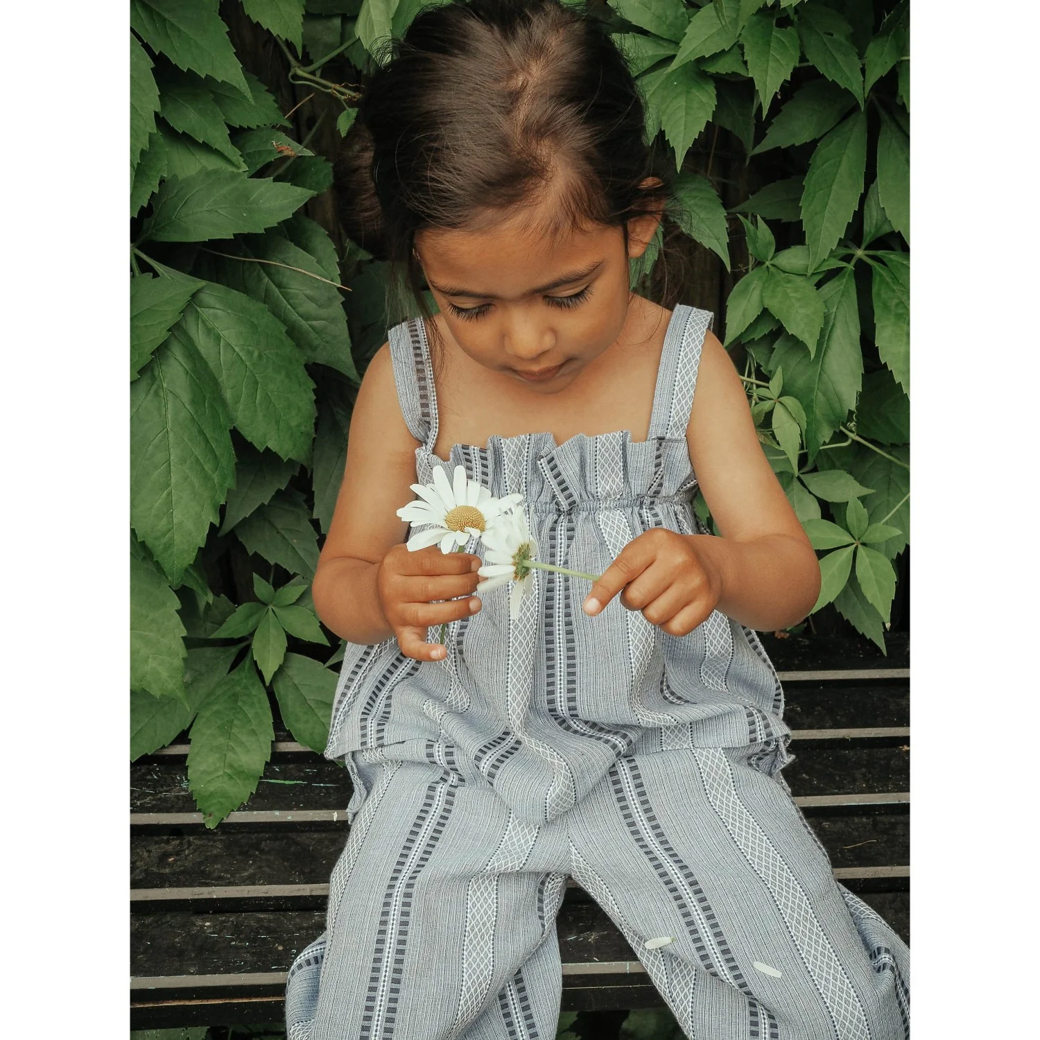 Fliink Navy Amie Ruffle Pants - Image 3