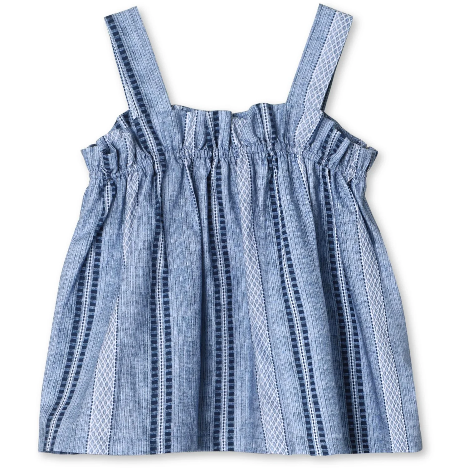 Fliink Navy Amie Ruffle Top - Image 5