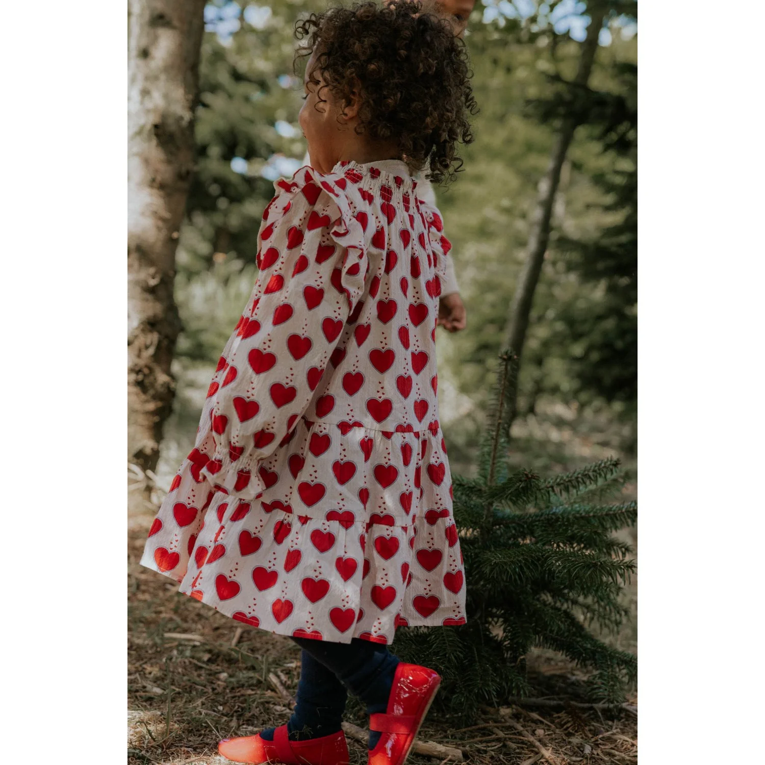 Fliink Sandshell Aop Winter Heart Dress - Image 2