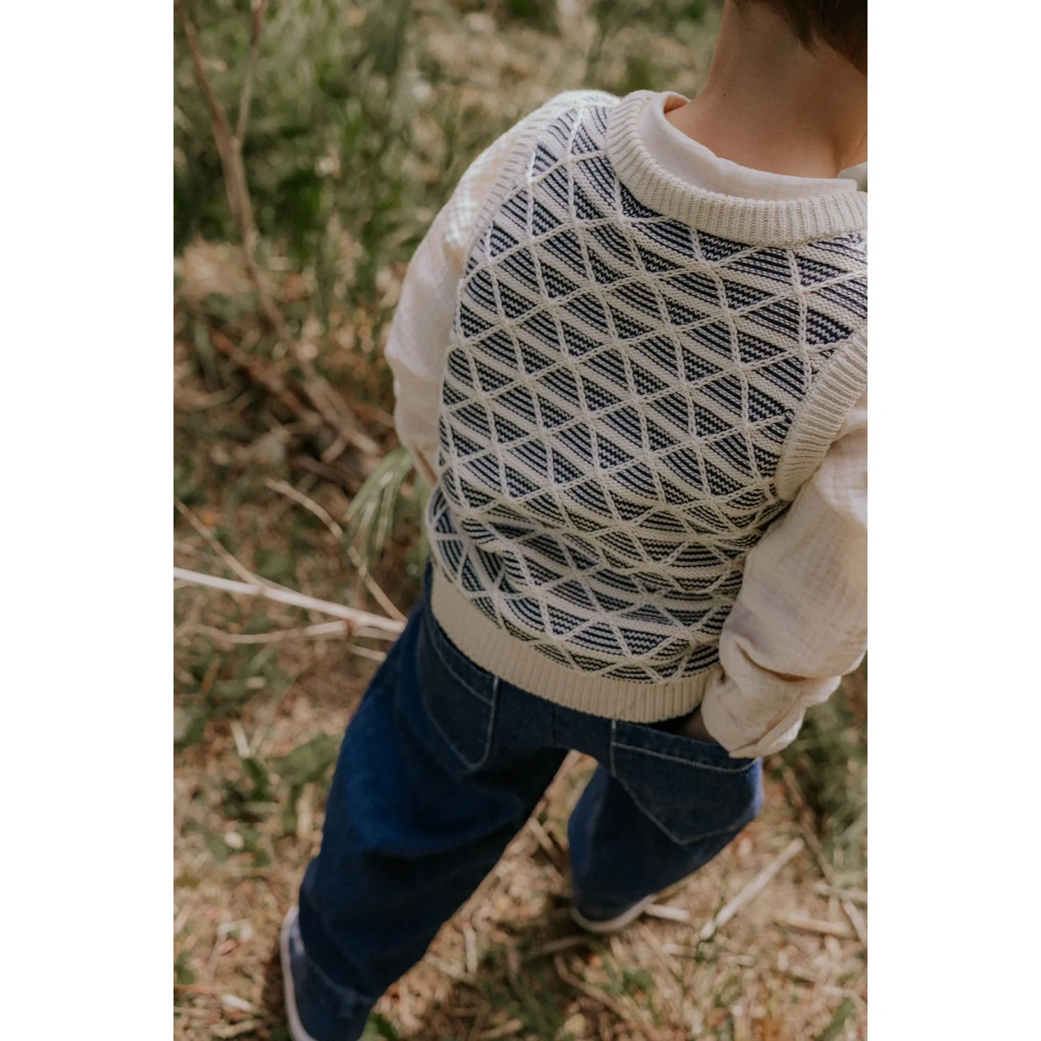 Fliink Sandshell Sune Knit Vest - Image 2