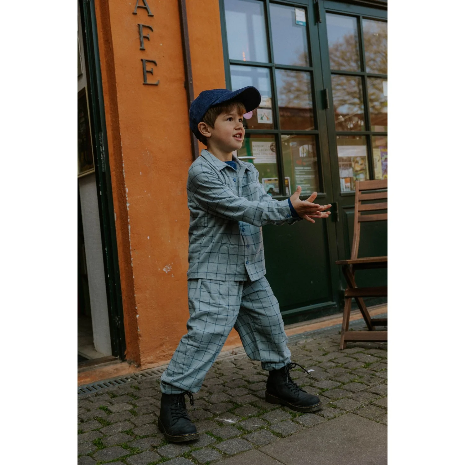 Fliink Slate Cody Check Pants - Image 3