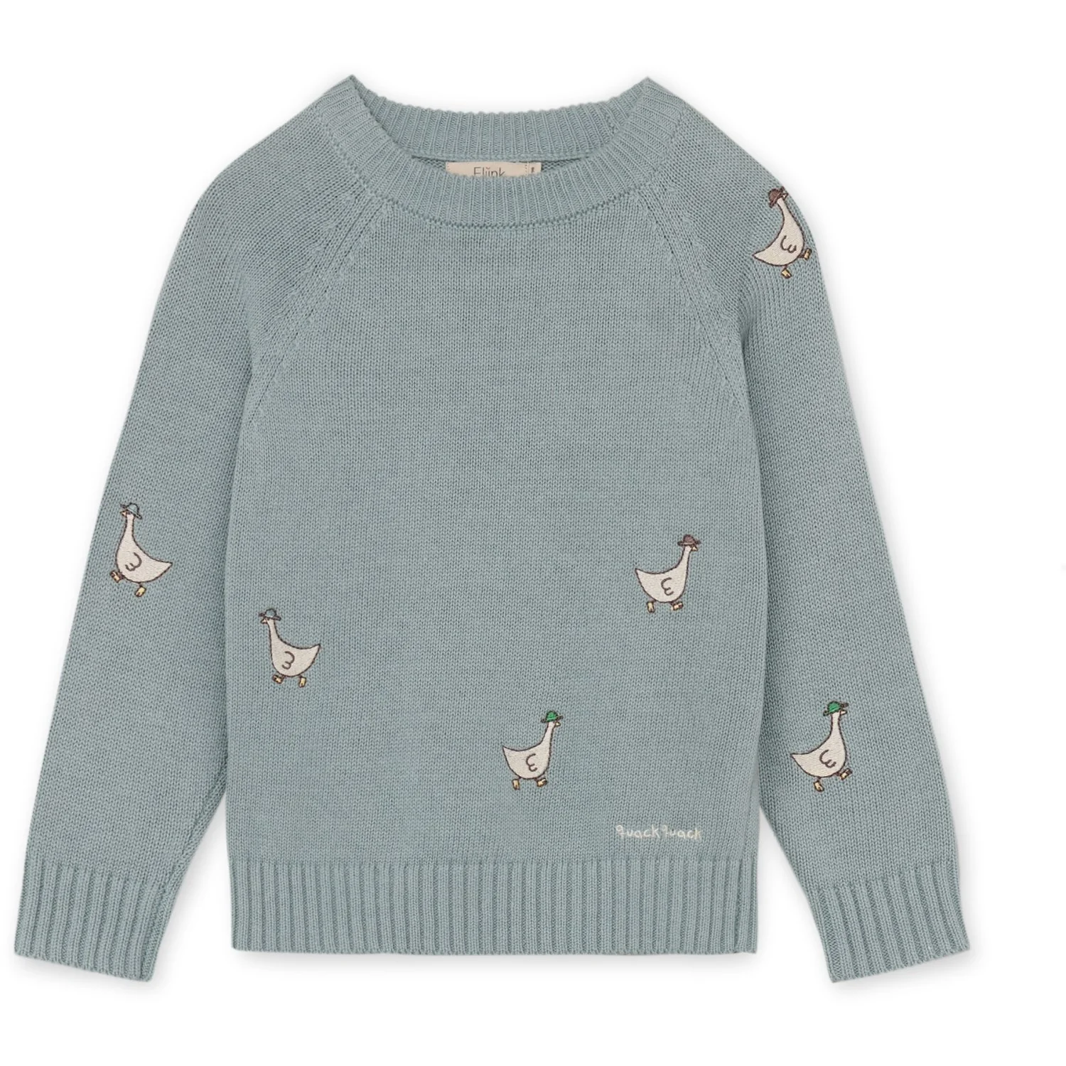 Fliink Slate Mahdi Knit Pullover