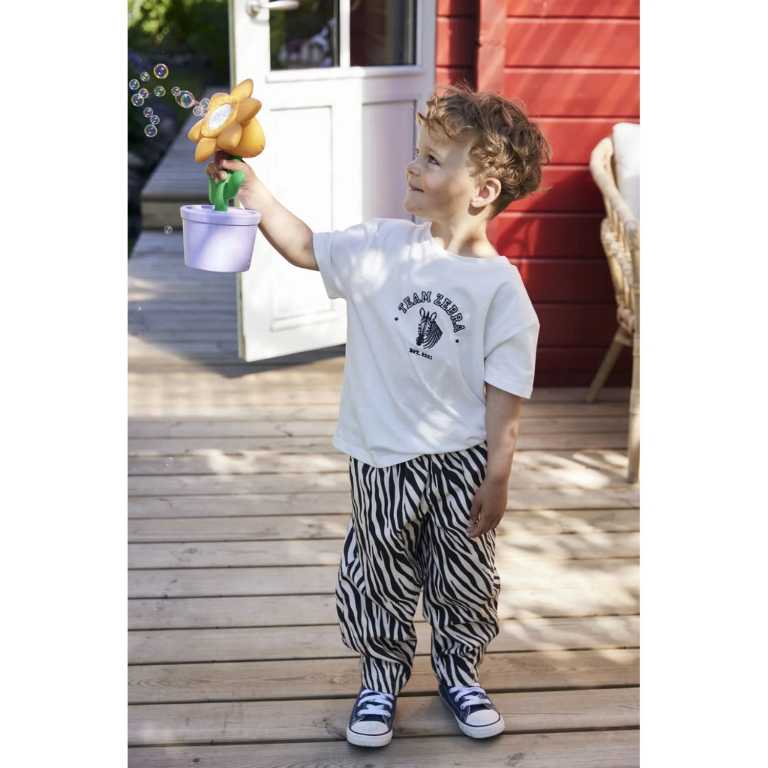 Fliink Zebra Aop Duna Zebra Pants - Image 2