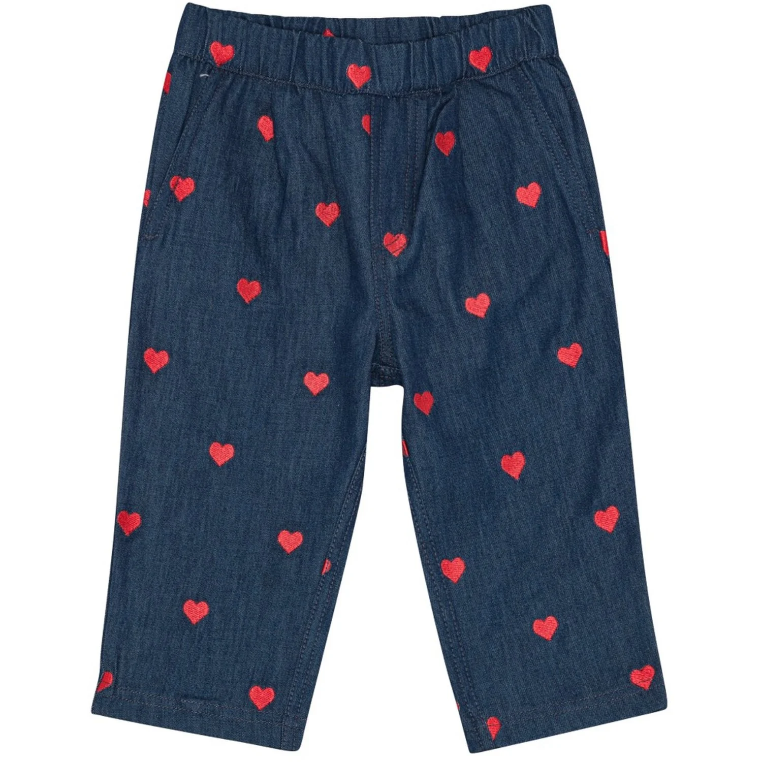 Flöss Mid Blue Heart Amee Pants - Image 3