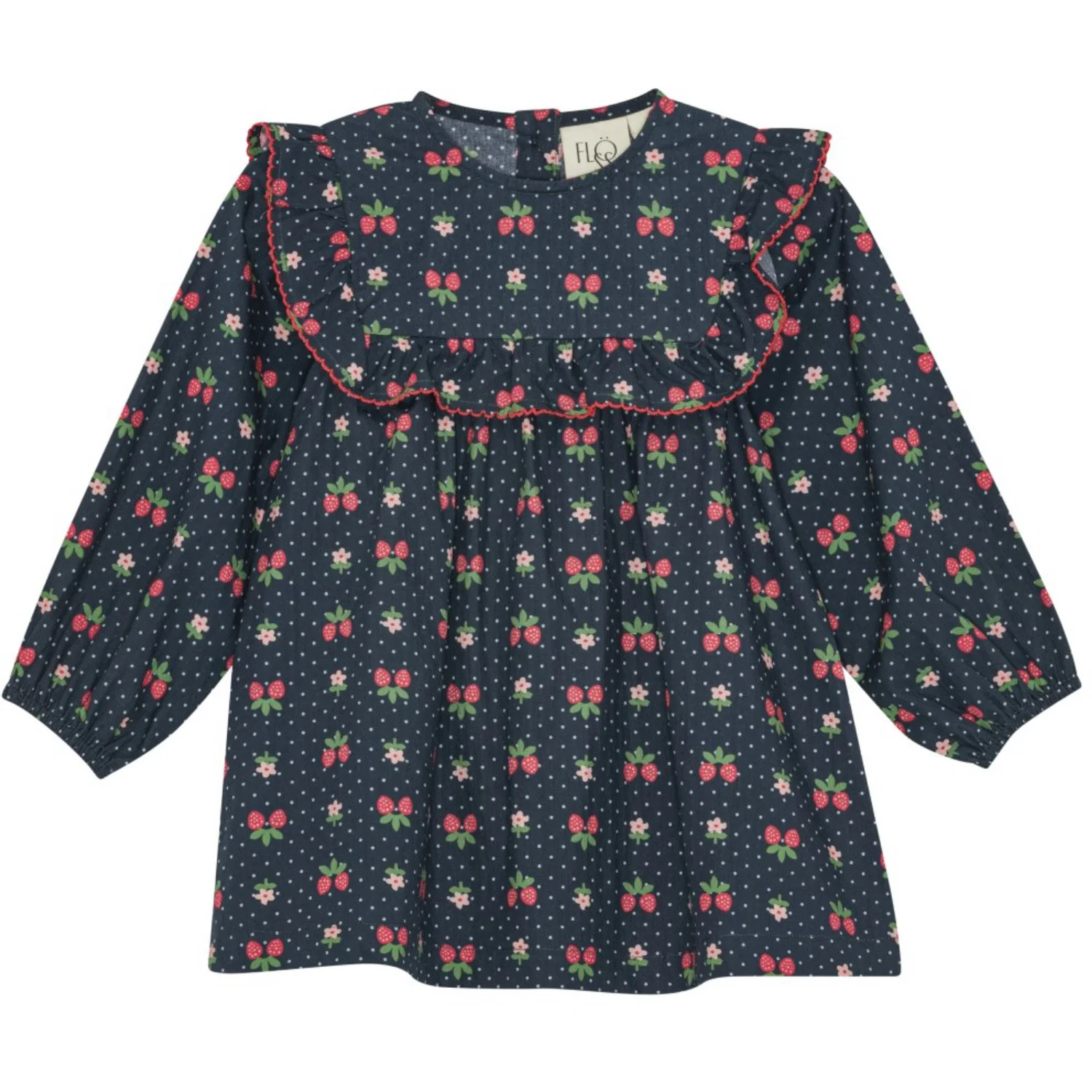 Flöss Navy Space Berry Sofia Dress