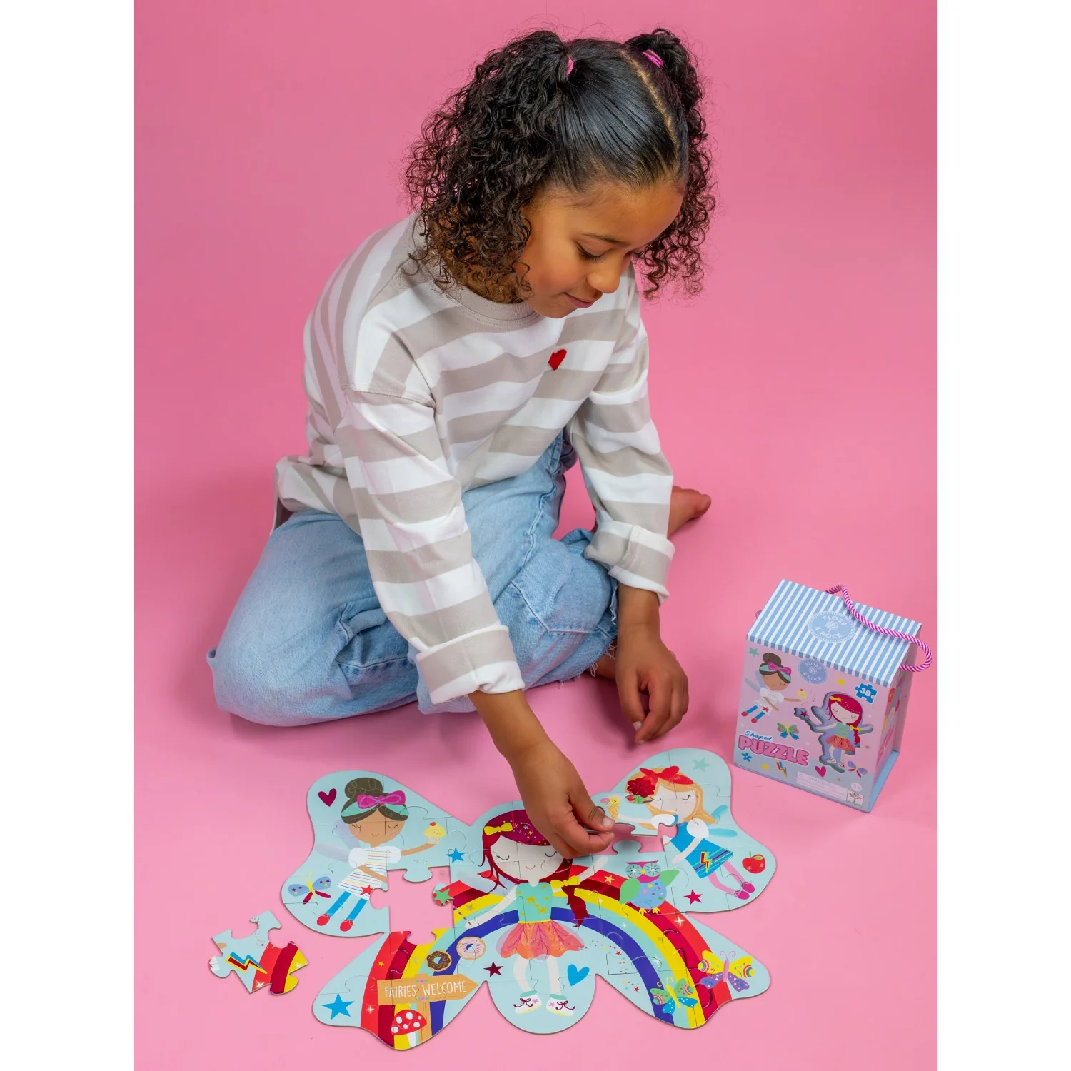 Floss & Rock Puslespil I Facon 30 Stk. - Rainbow Fairy - Image 2