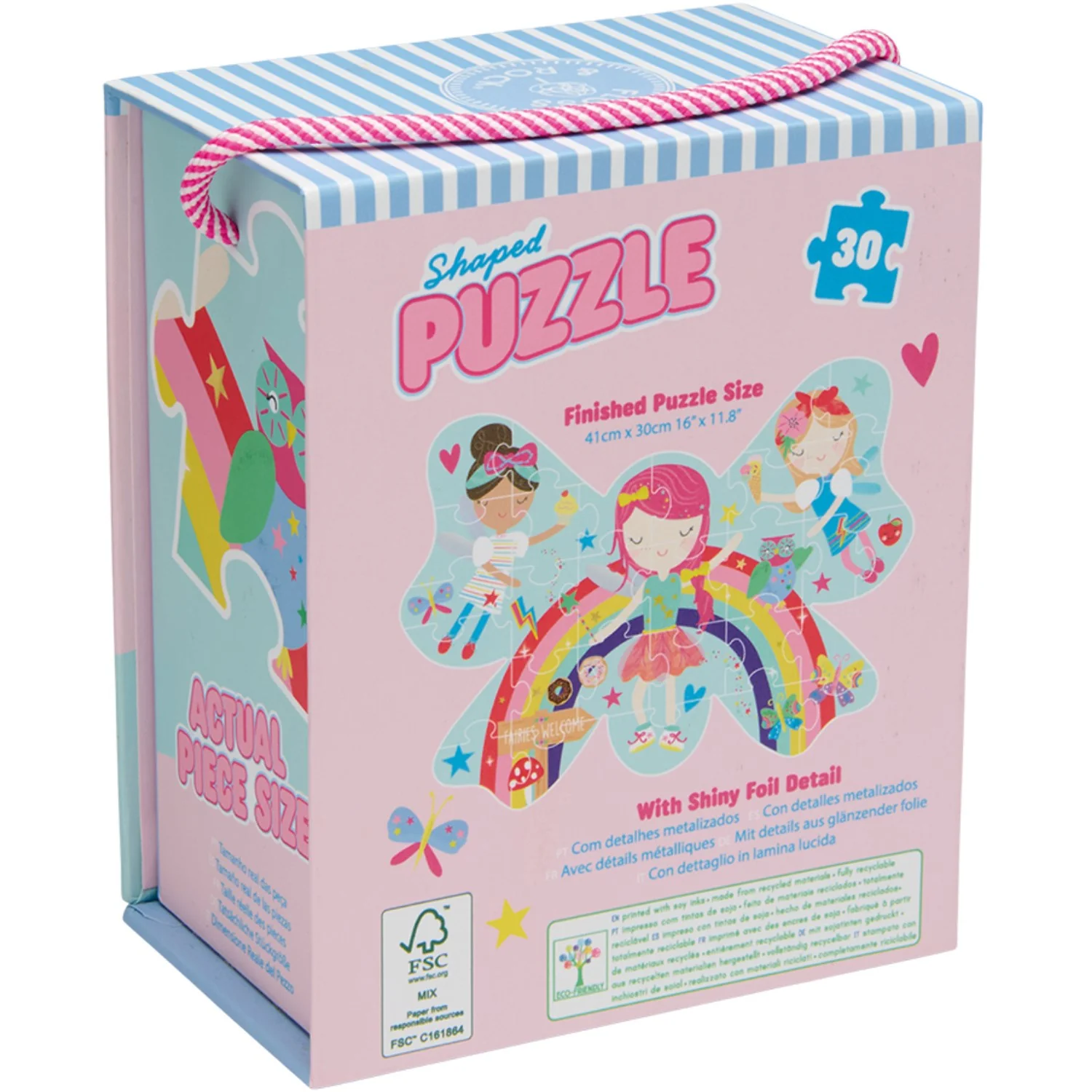 Floss & Rock Puslespil I Facon 30 Stk. - Rainbow Fairy - Image 4