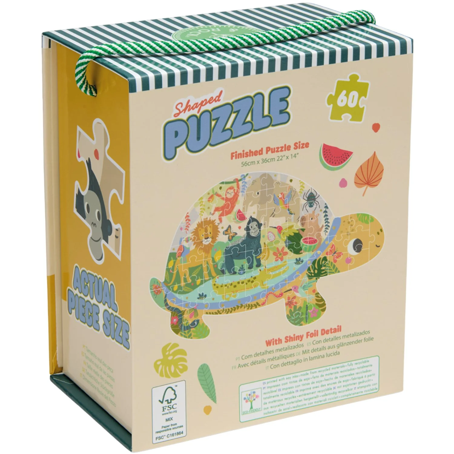 Floss & Rock Puslespil I Facon 60 Stk. - Jungle - Image 3