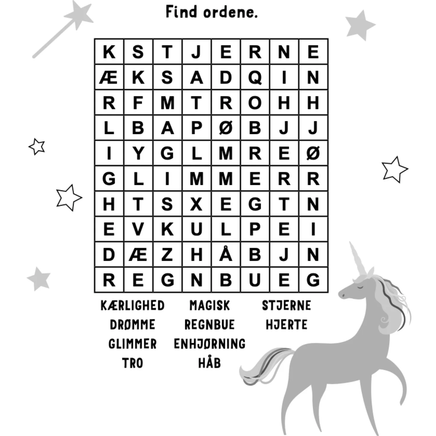 Forlaget Bolden Activity Book Med Blyanter: Totalt Magisk - Image 4