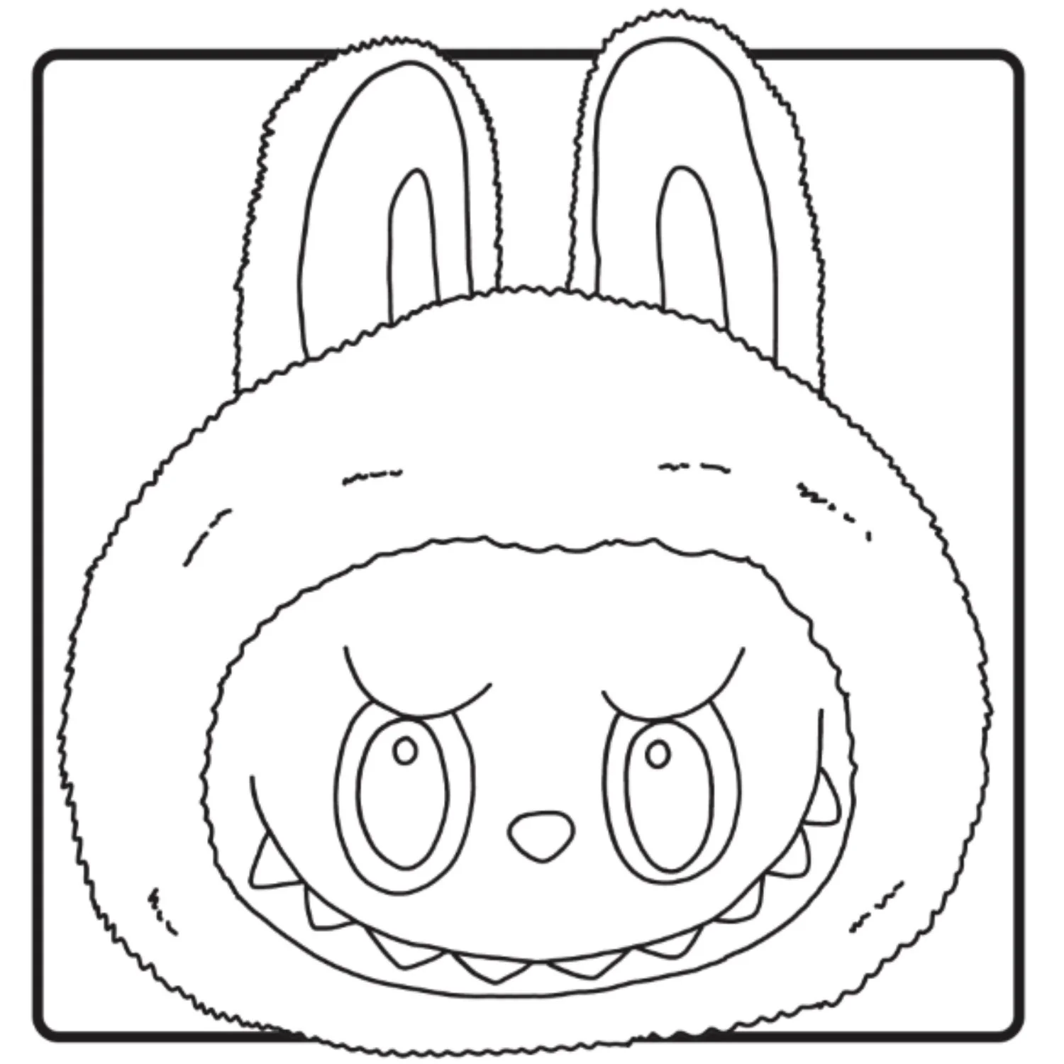 Forlaget Tukan Cozy Monsters Malebog (Uofficiel Labubu Malebog) - Image 2