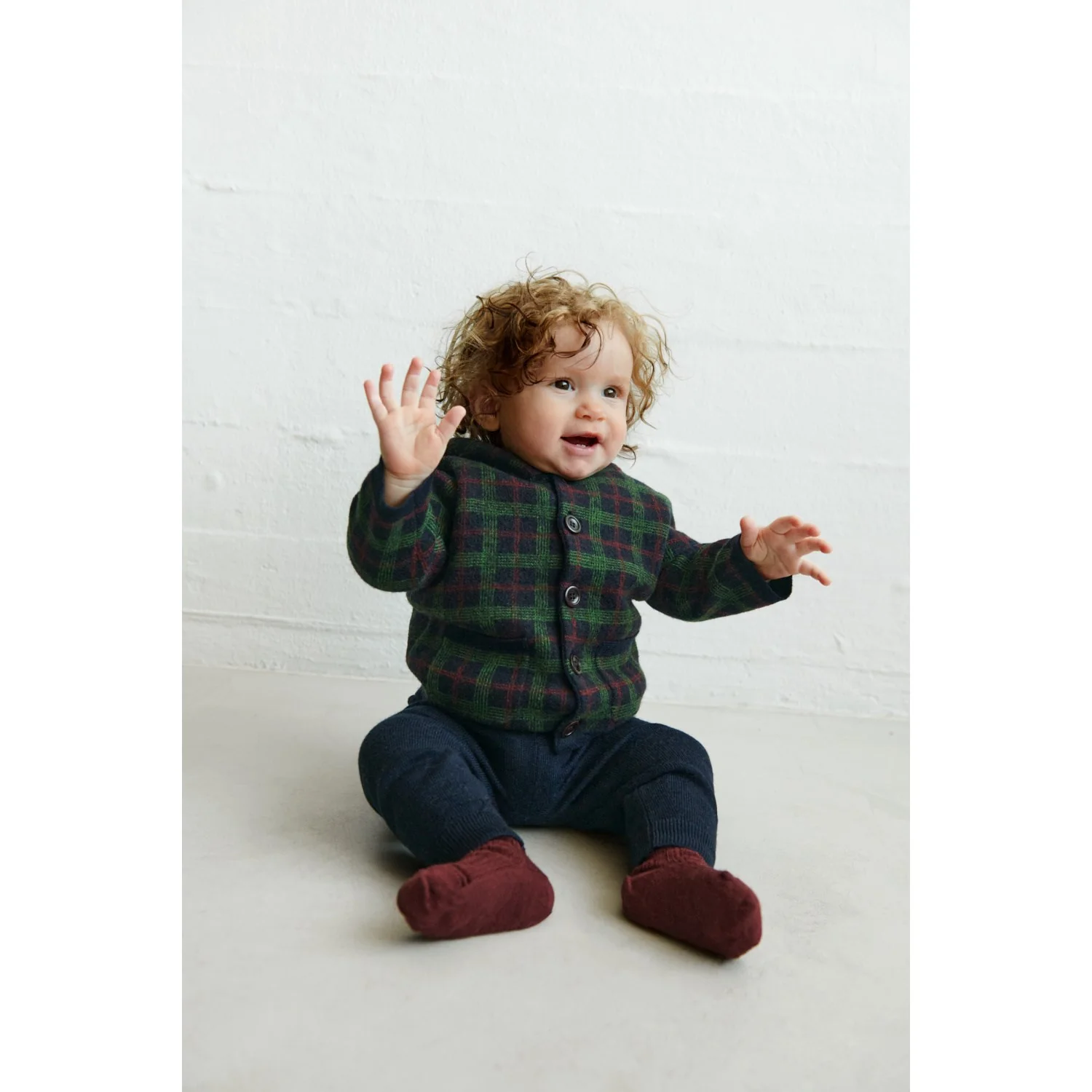 FUB Dark Navy Baby Leggings - Image 3