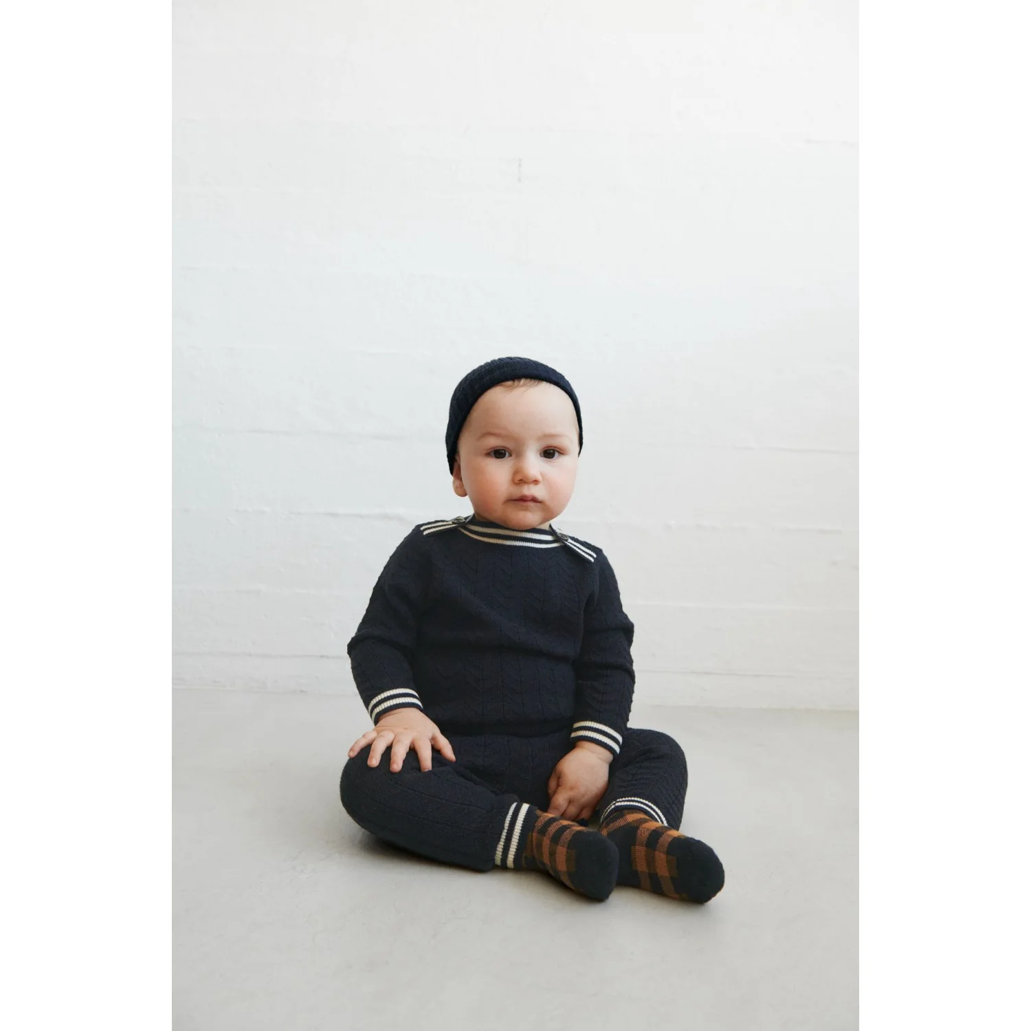 FUB Dark Navy Baby ZigZag Blouse - Image 2