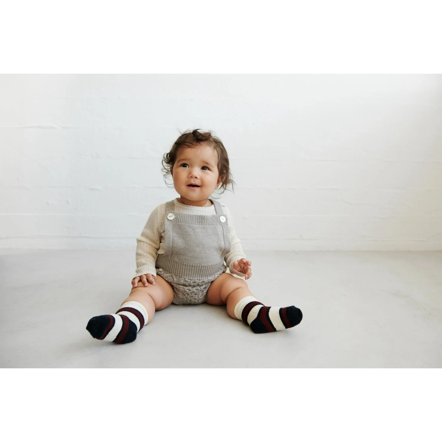 FUB Ecru 2-Pack Two-tone Stripe Socks - Image 3