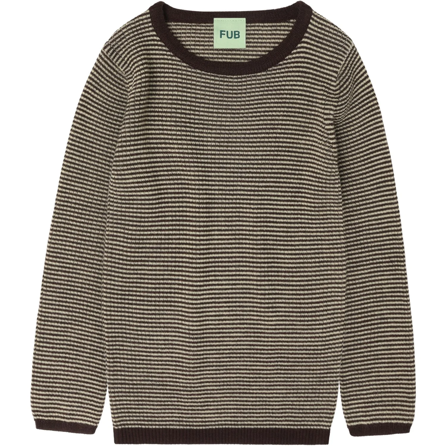 FUB Mocca/Wheat Rib Blouse