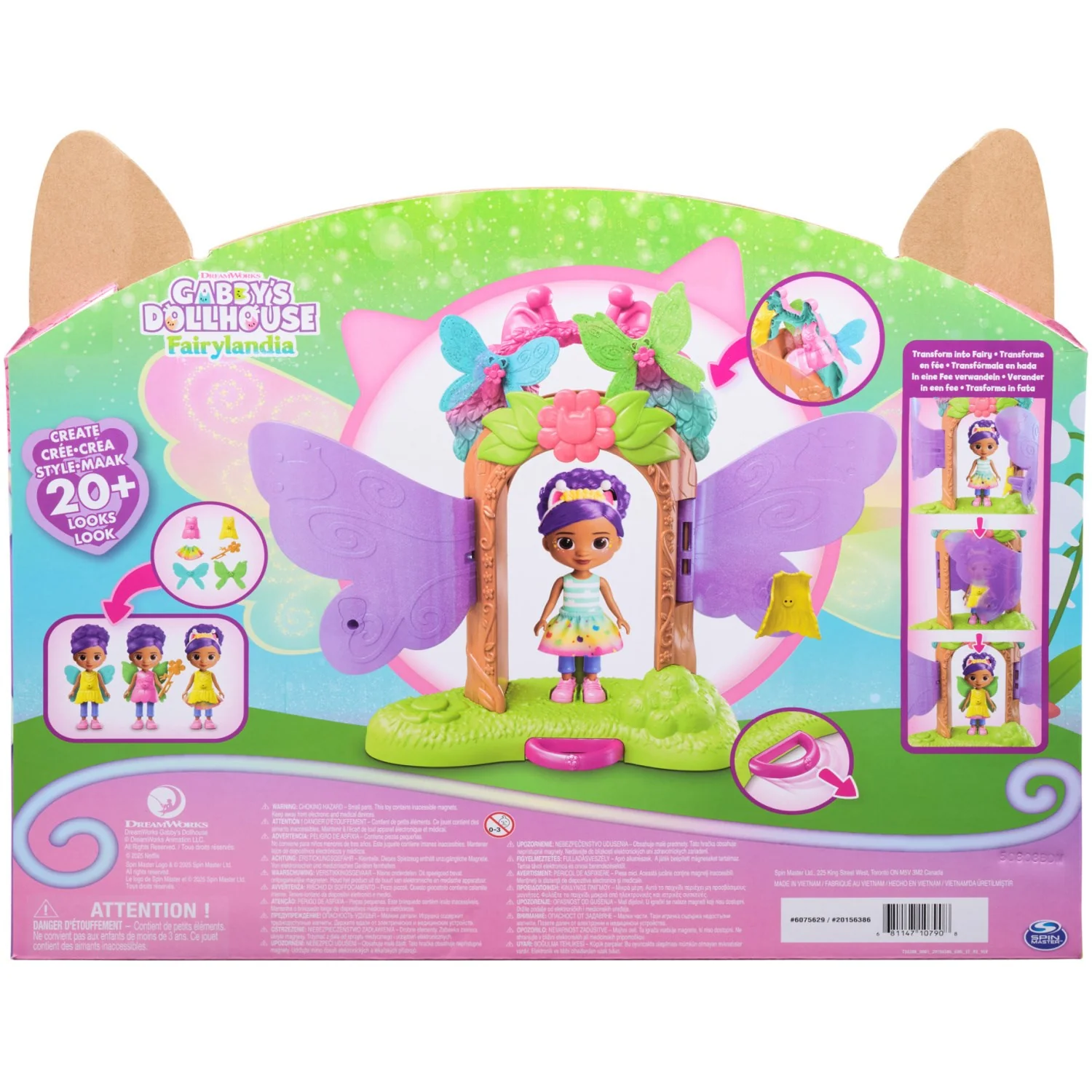 Gabby's Dollhouse Fairy magic Reveal Playset - Image 10