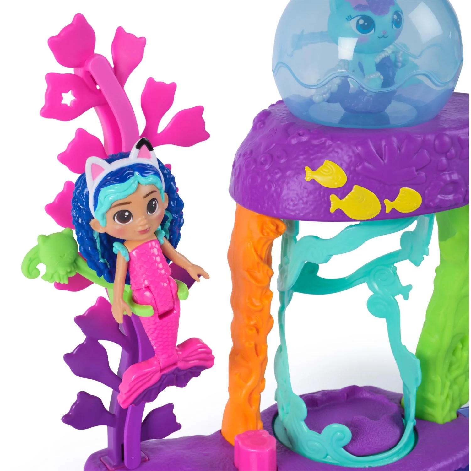 Gabby's Dollhouse Movie Meercats Kitty Aquarium Playset - Image 6
