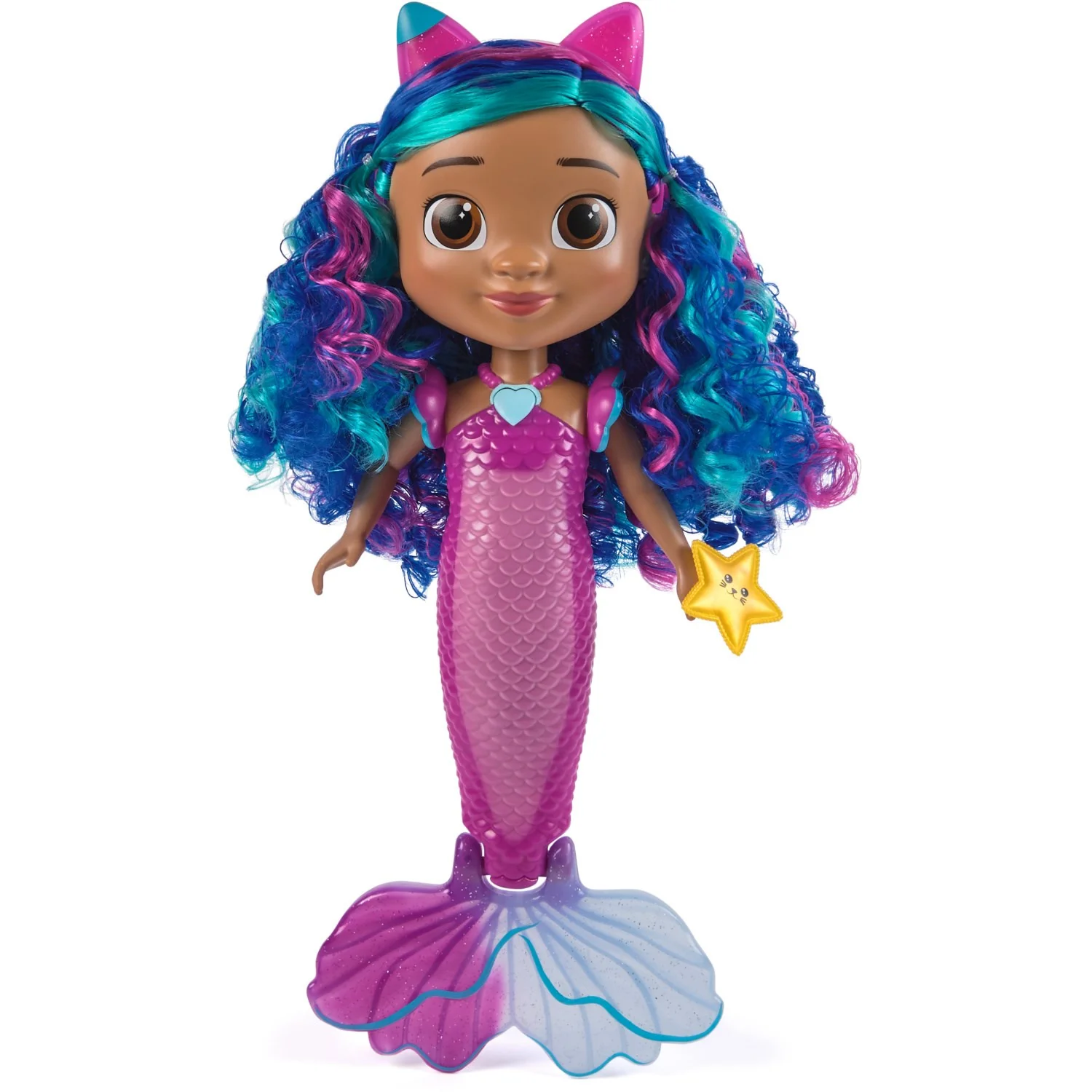 Gabby's Dollhouse Movie Sing & Shine Mermaid Gabby 36 Cm - Image 3