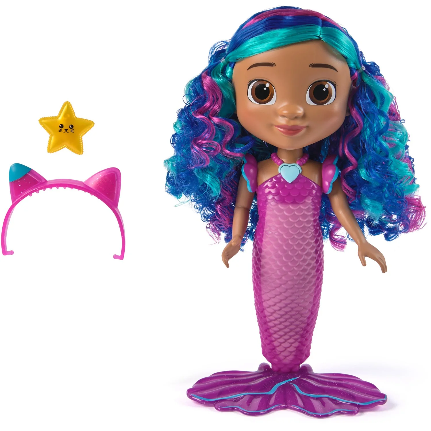 Gabby's Dollhouse Movie Sing & Shine Mermaid Gabby 36 Cm - Image 4