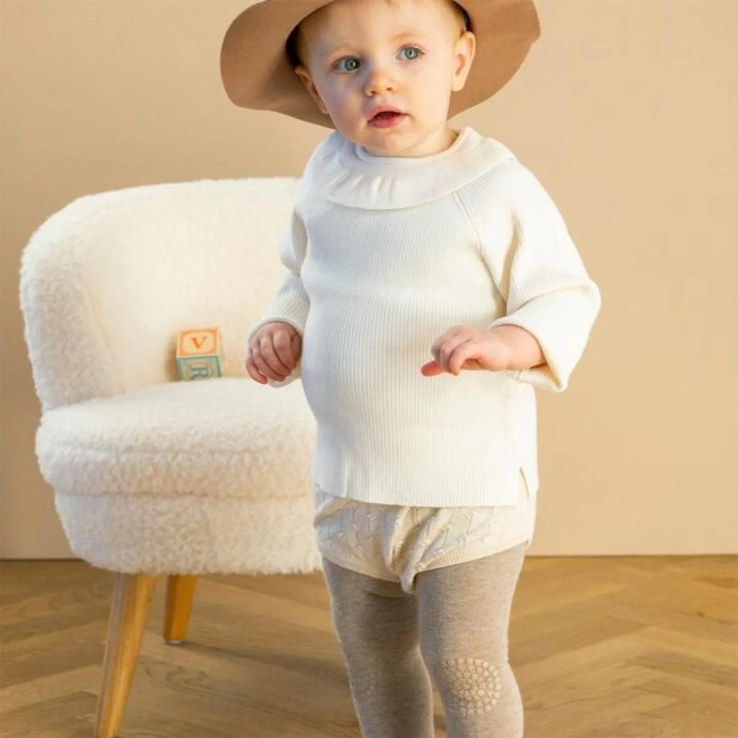 Gobabygo Sand Crawling Tights Organic Cotton - Image 3