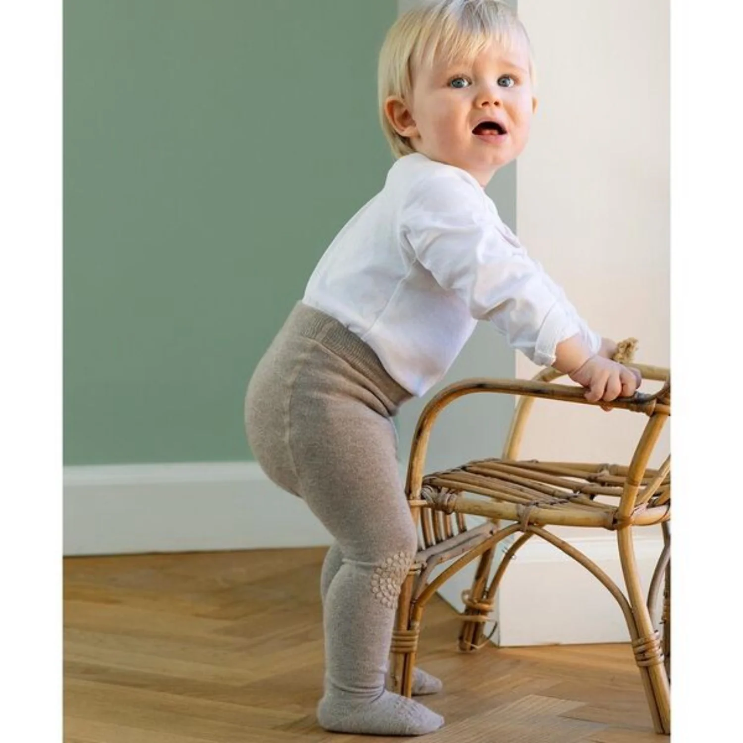 Gobabygo Sand Crawling Tights Organic Cotton - Image 4