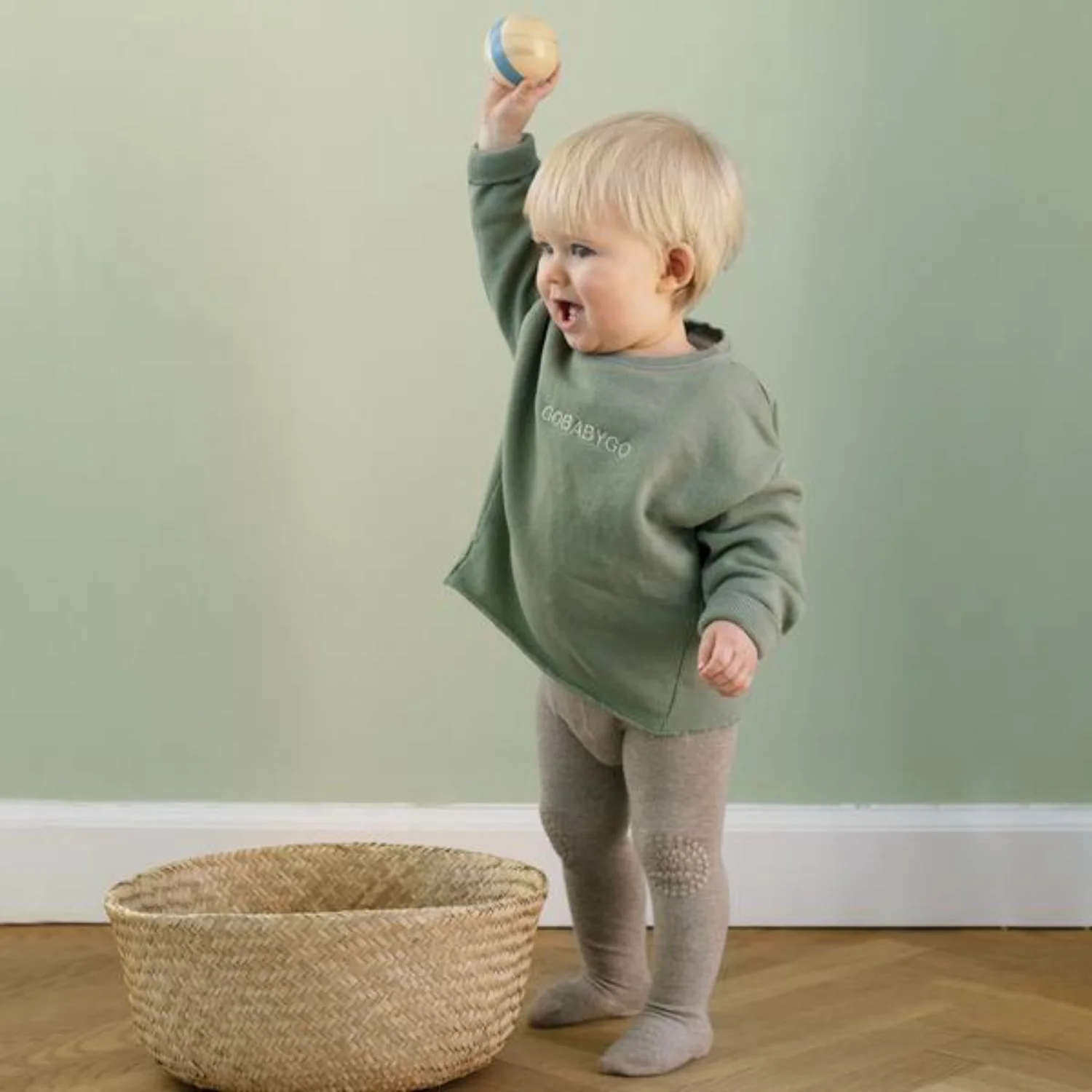 Gobabygo Sand Crawling Tights Organic Cotton - Image 6