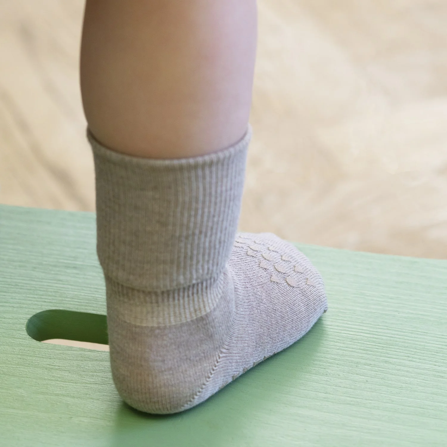 Gobabygo Sand Non-Slip Socks Bamboo - Image 5