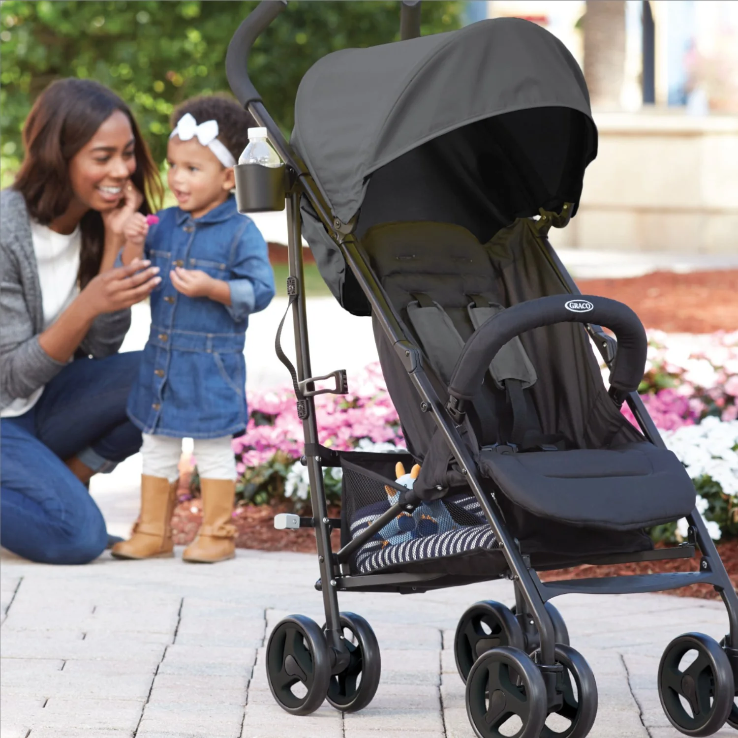 Graco Black Grey Travelite - Image 2