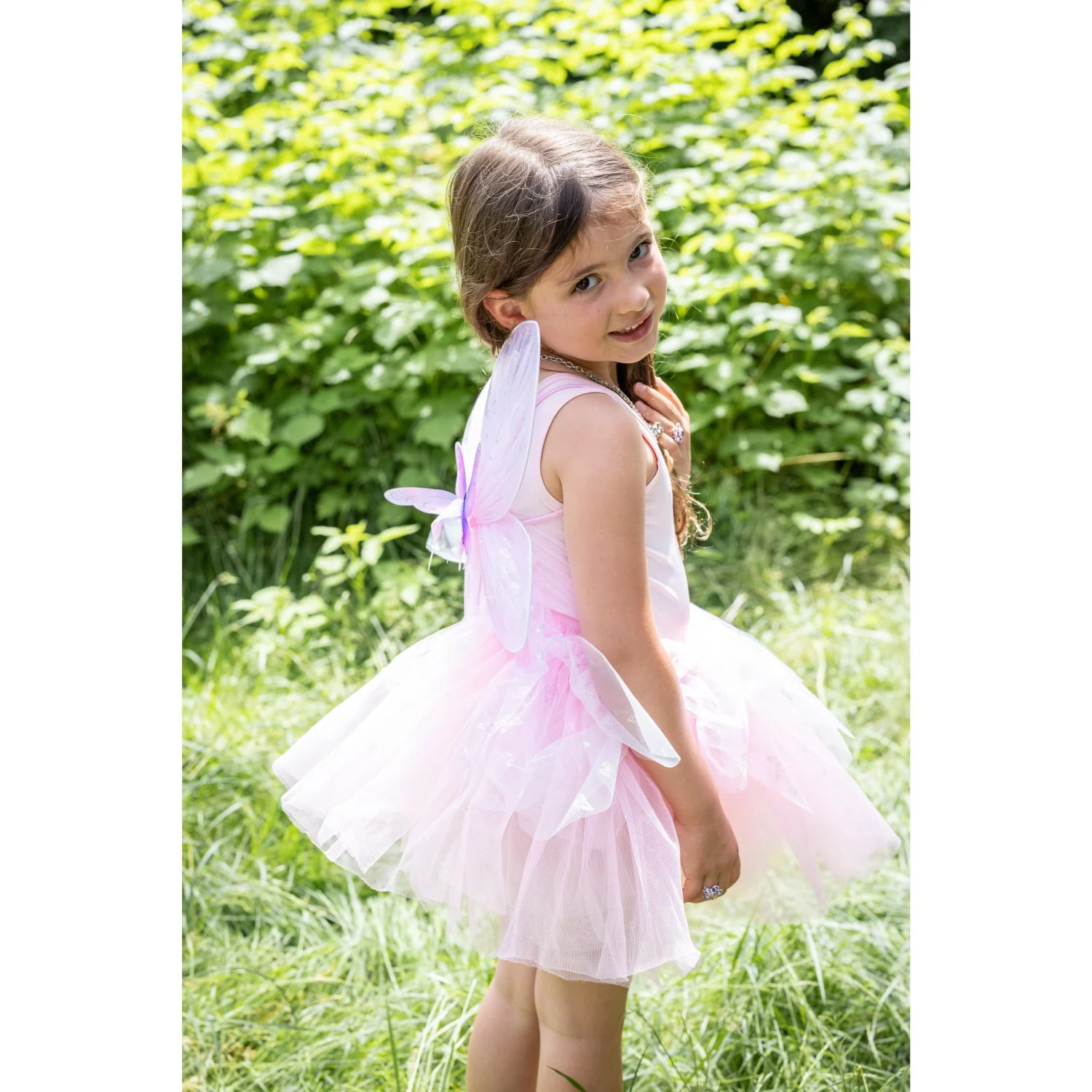 Great Pretenders Flutter Butterfly Skirt, Wings, Pink - Image 2
