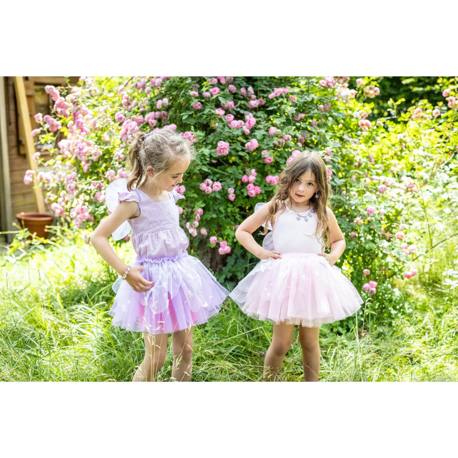 Great Pretenders Flutter Butterfly Skirt, Wings, Pink - Image 5