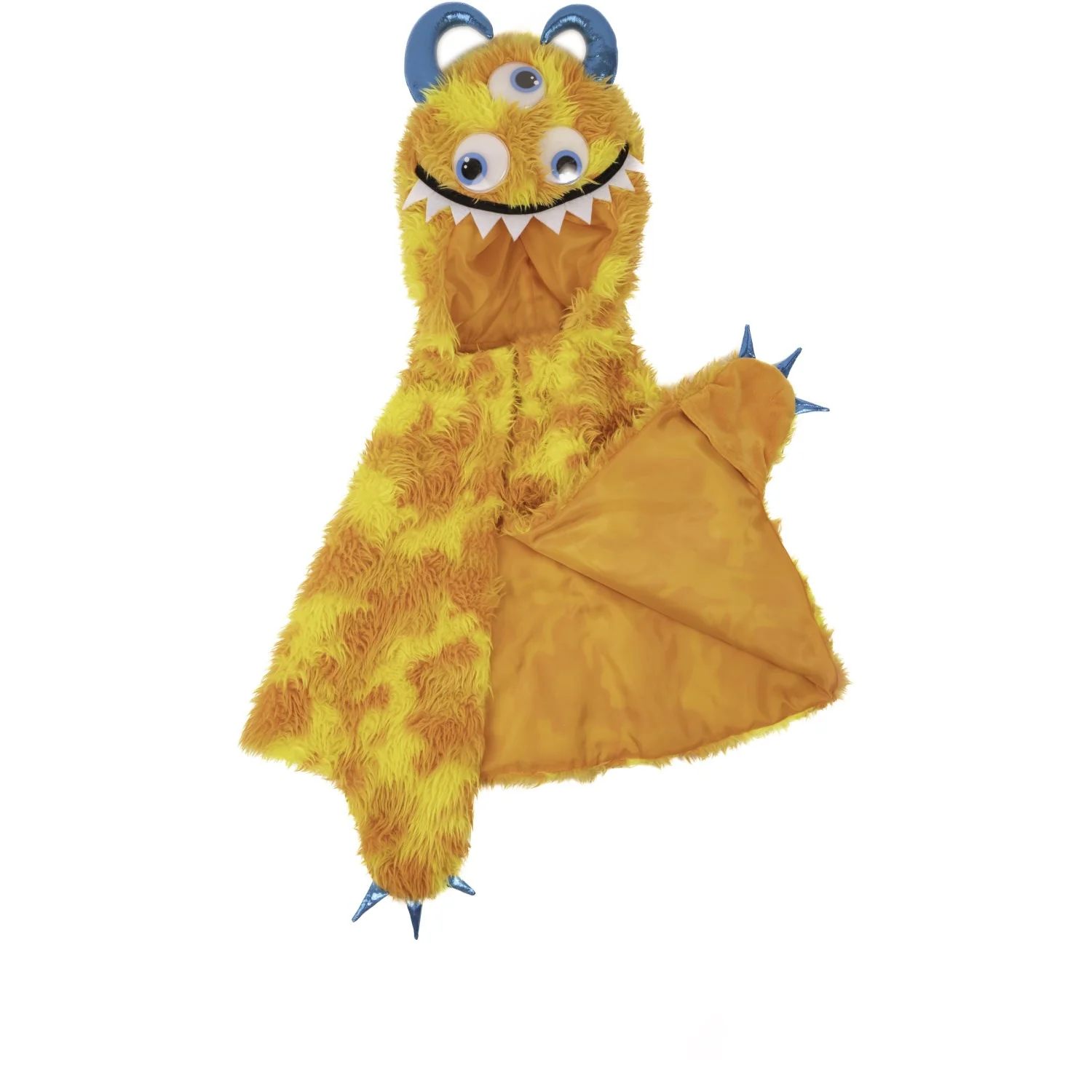 Great Pretenders Giggle The Monster Cape, Orange/Yellow - Image 8