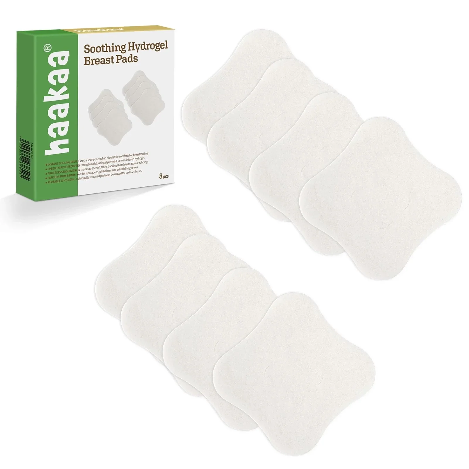 Haakaa Soothing Hydrogel Nursing Pad - 8Pcs - Image 7