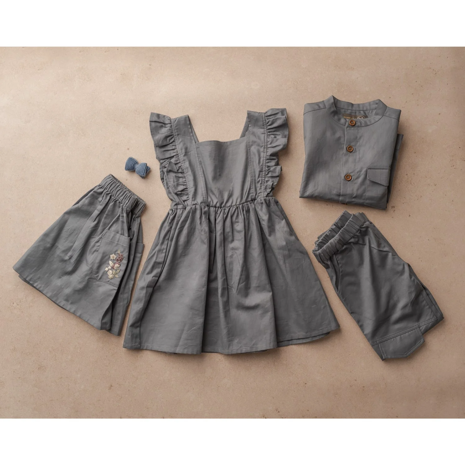 Hanevild Blue Gertrud Dress - Image 7