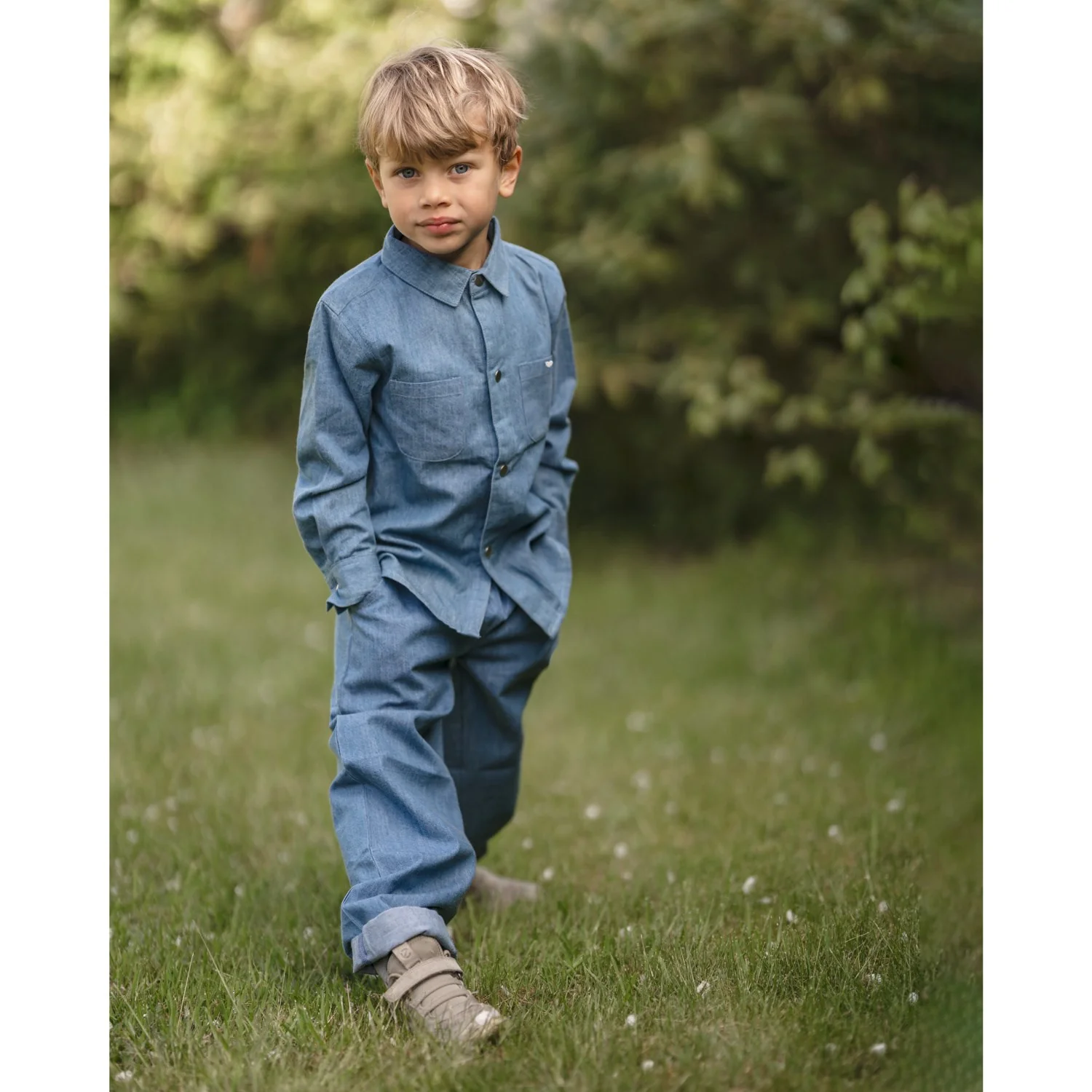 Hanevild Denim Denim Pants - Boy, Girl - Image 2