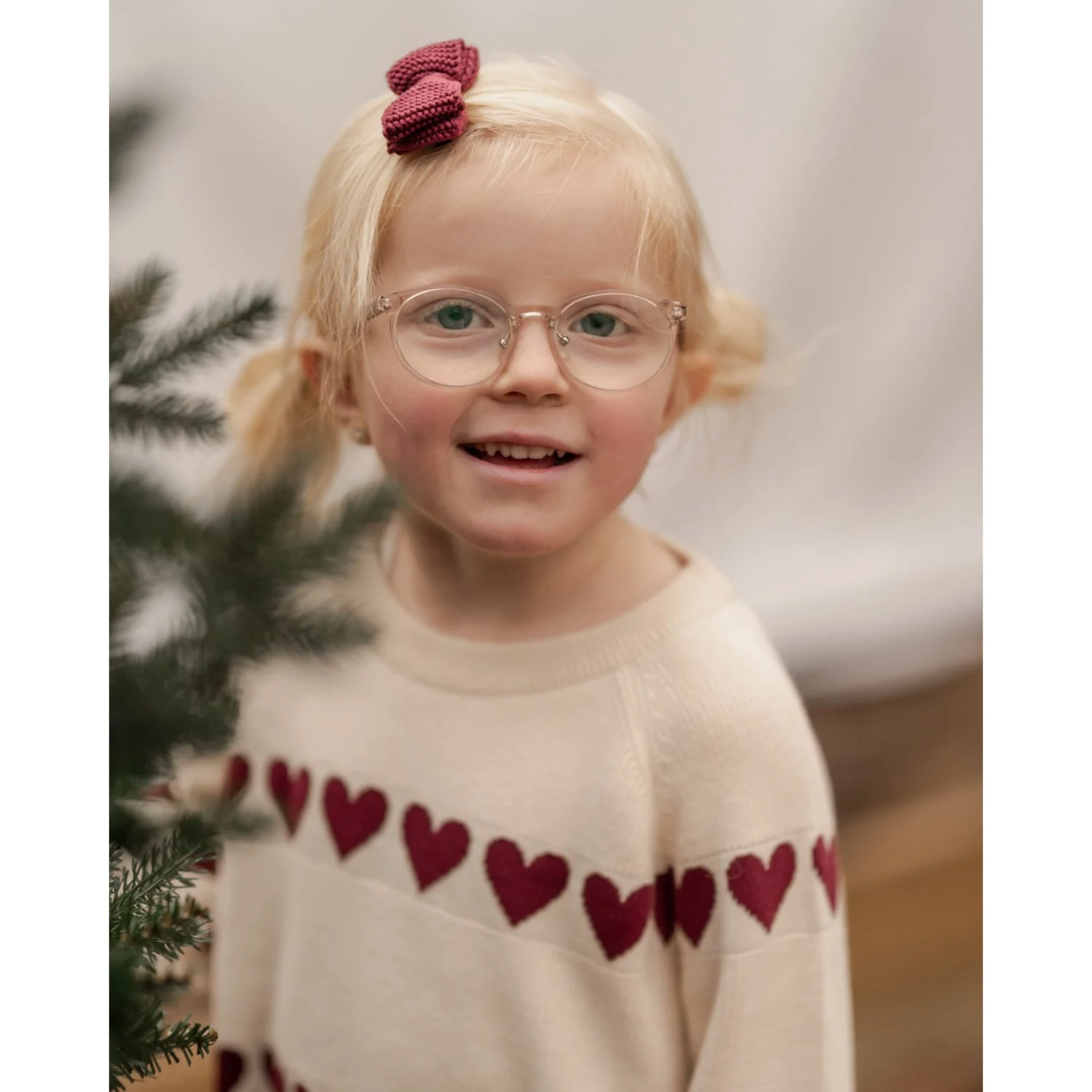 Hanevild Ivory Red Heart Blouse - Image 7