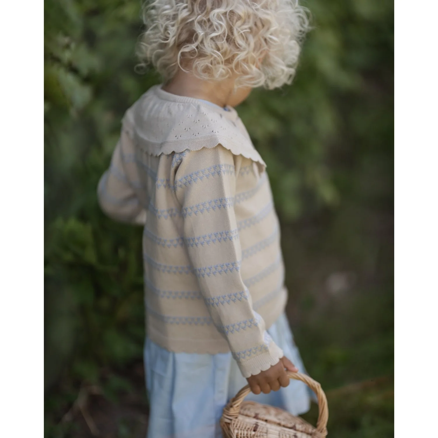 Hanevild Kentucky Blue Heart Cardigan - Image 4