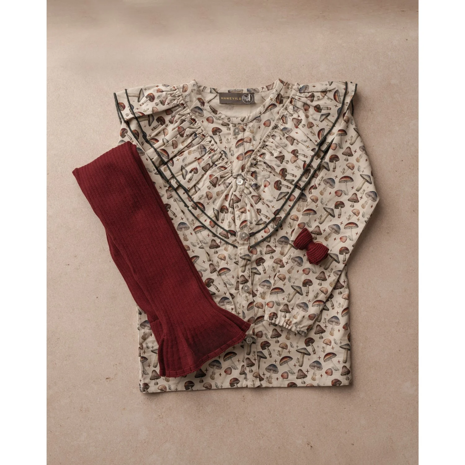 Hanevild Rainy Mushroom Shirt - Image 12