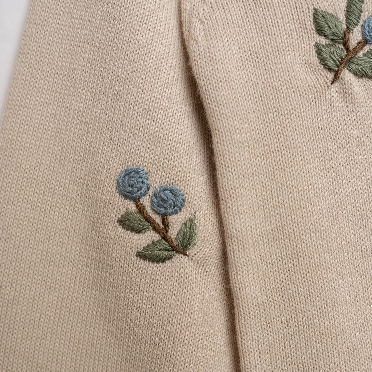 Hanevild Summer Sand Blueberry Cardigan - Image 6