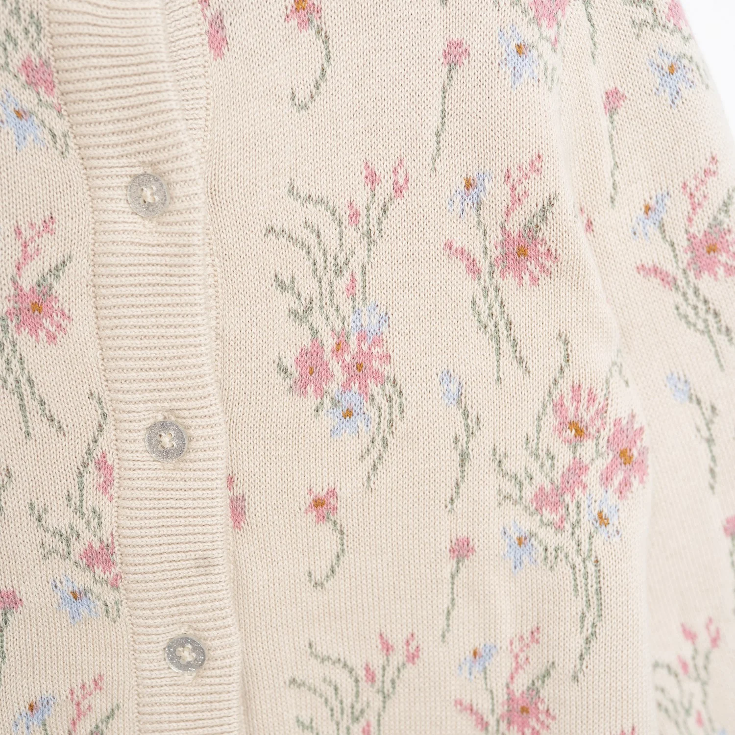 Hanevild Summer Sand Flower Cardigan - Image 6