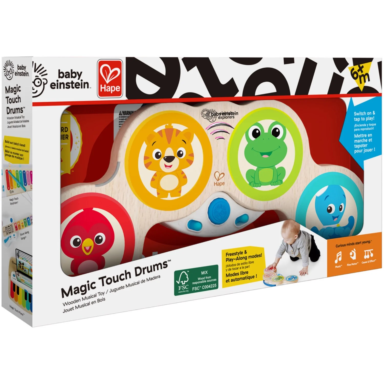 Hape Baby Einstein Magic Touch Drums - Image 7