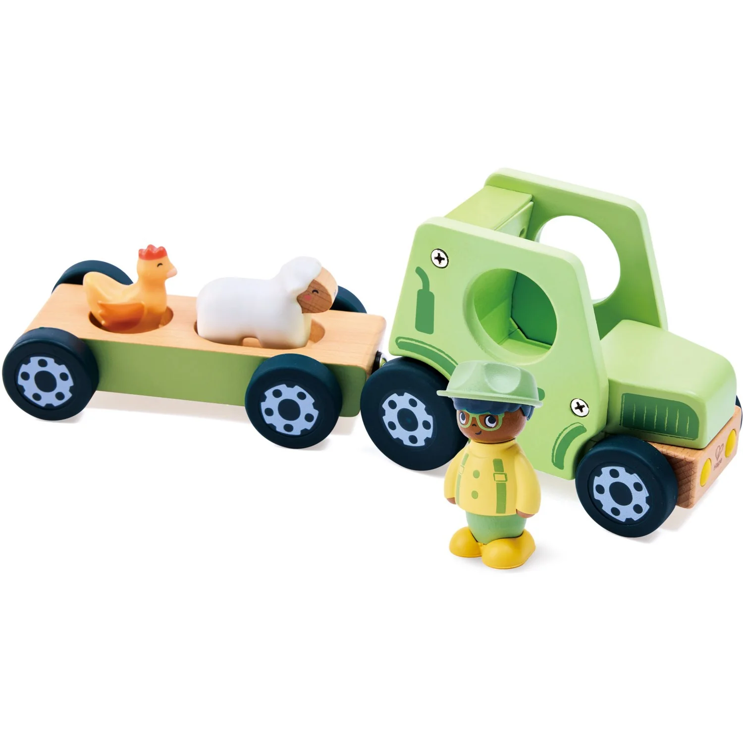 Hape The Rumbling Tractor With Sound - Image 5