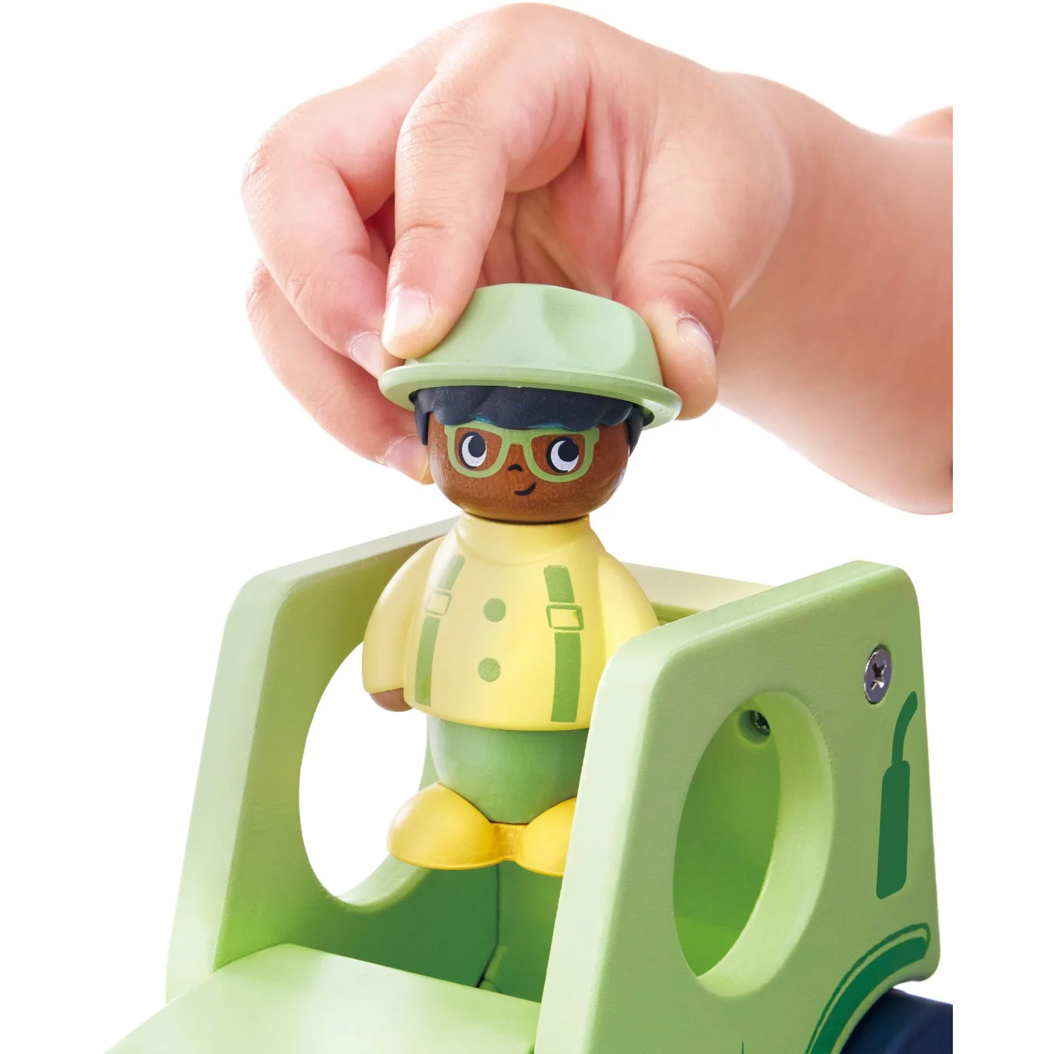 Hape The Rumbling Tractor With Sound - Image 7