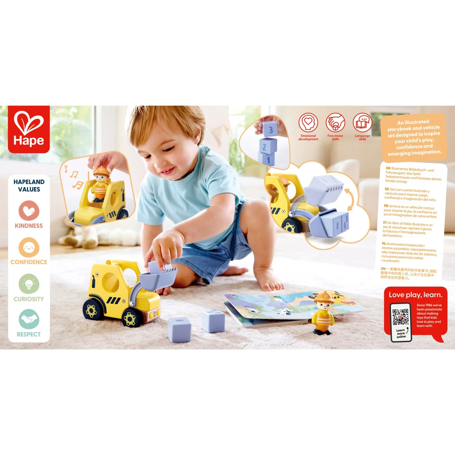 Hape The Buzzing Bulldozer With Sound - Image 11