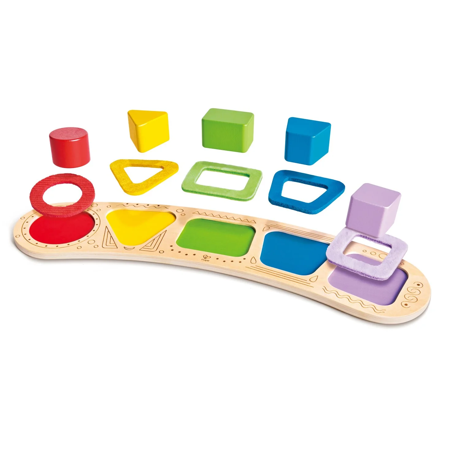 Hape Toddler Shape Puzzle - Image 5