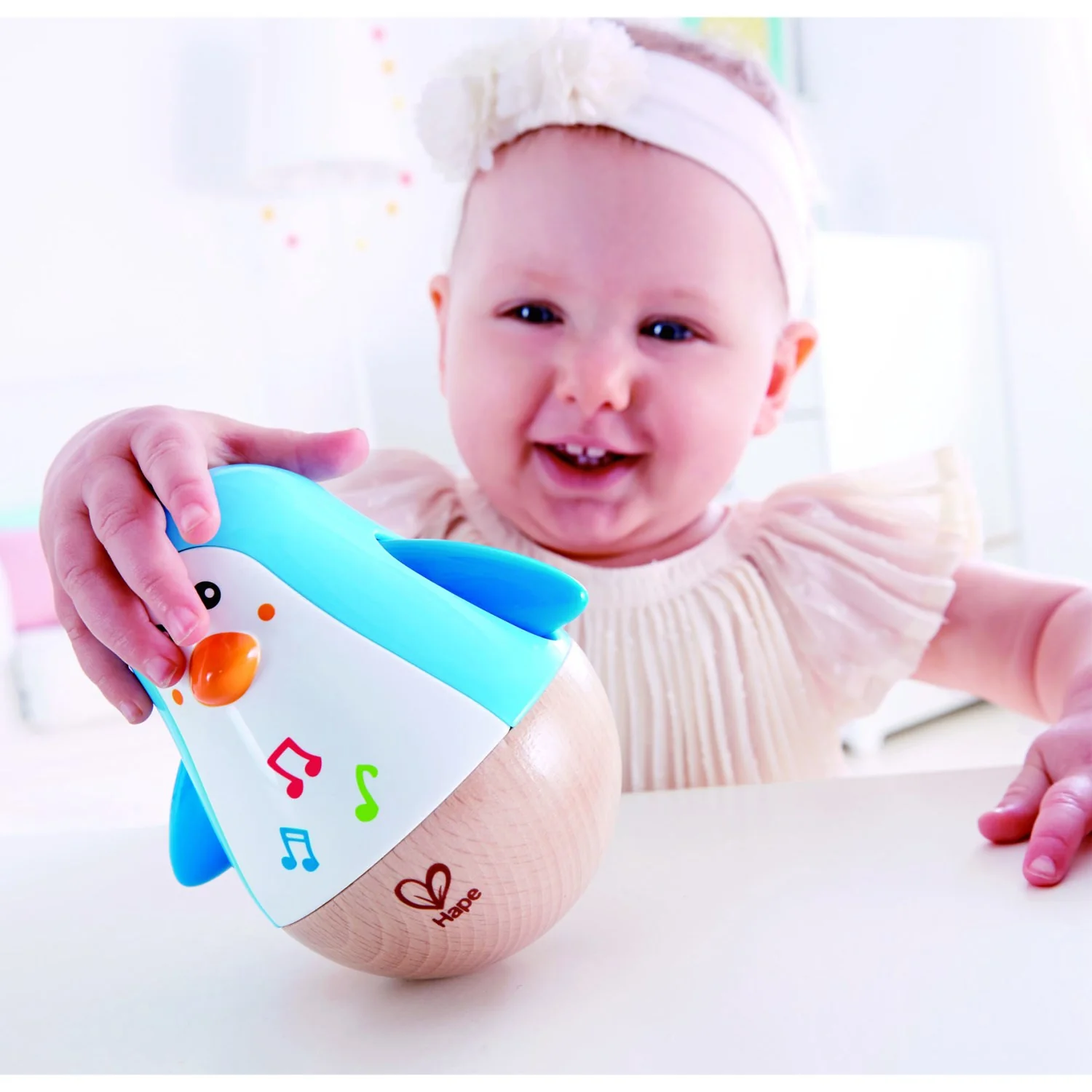 Hape Penguin Musical Wobbler - Image 2