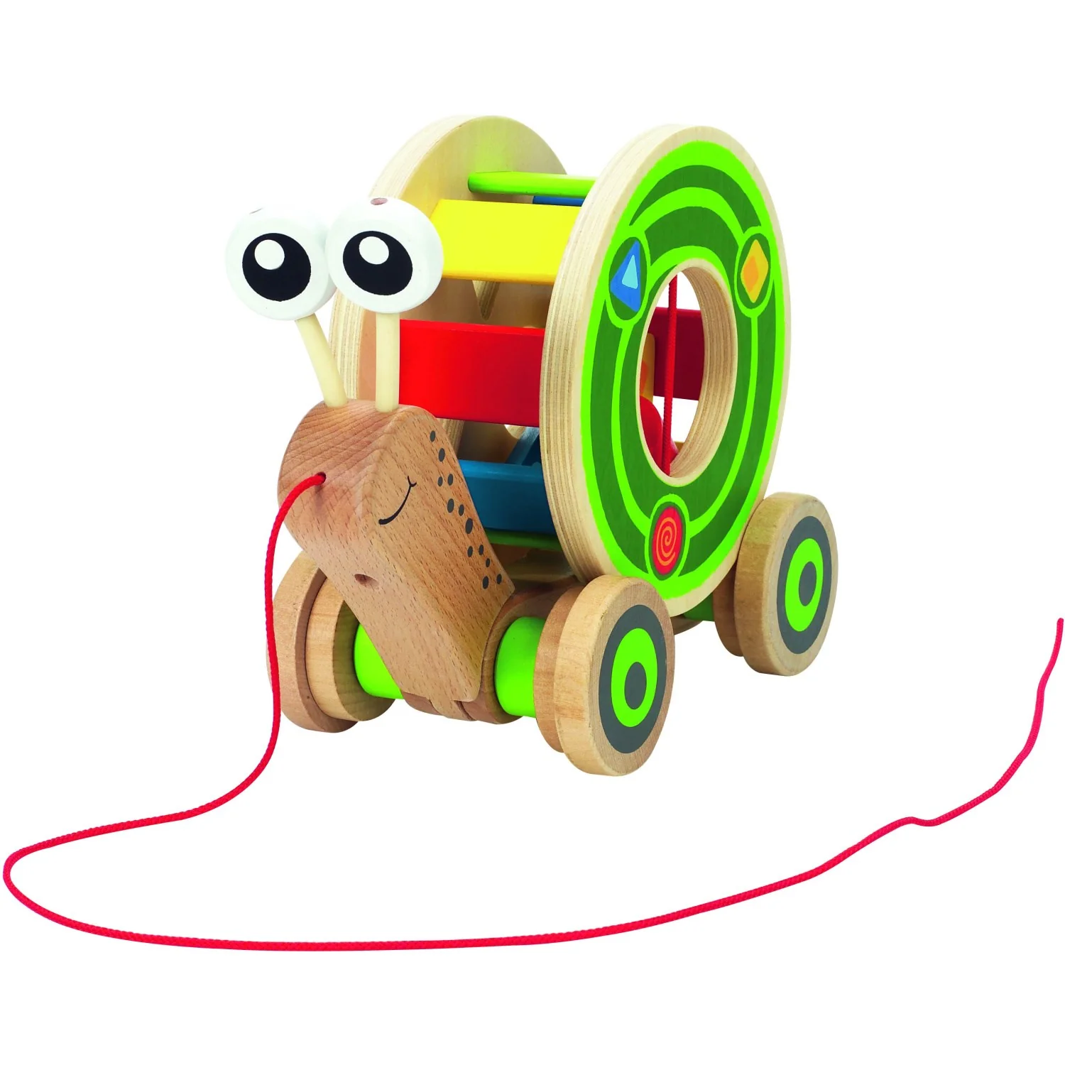 Hape Walk-A-Long Snail - Image 3